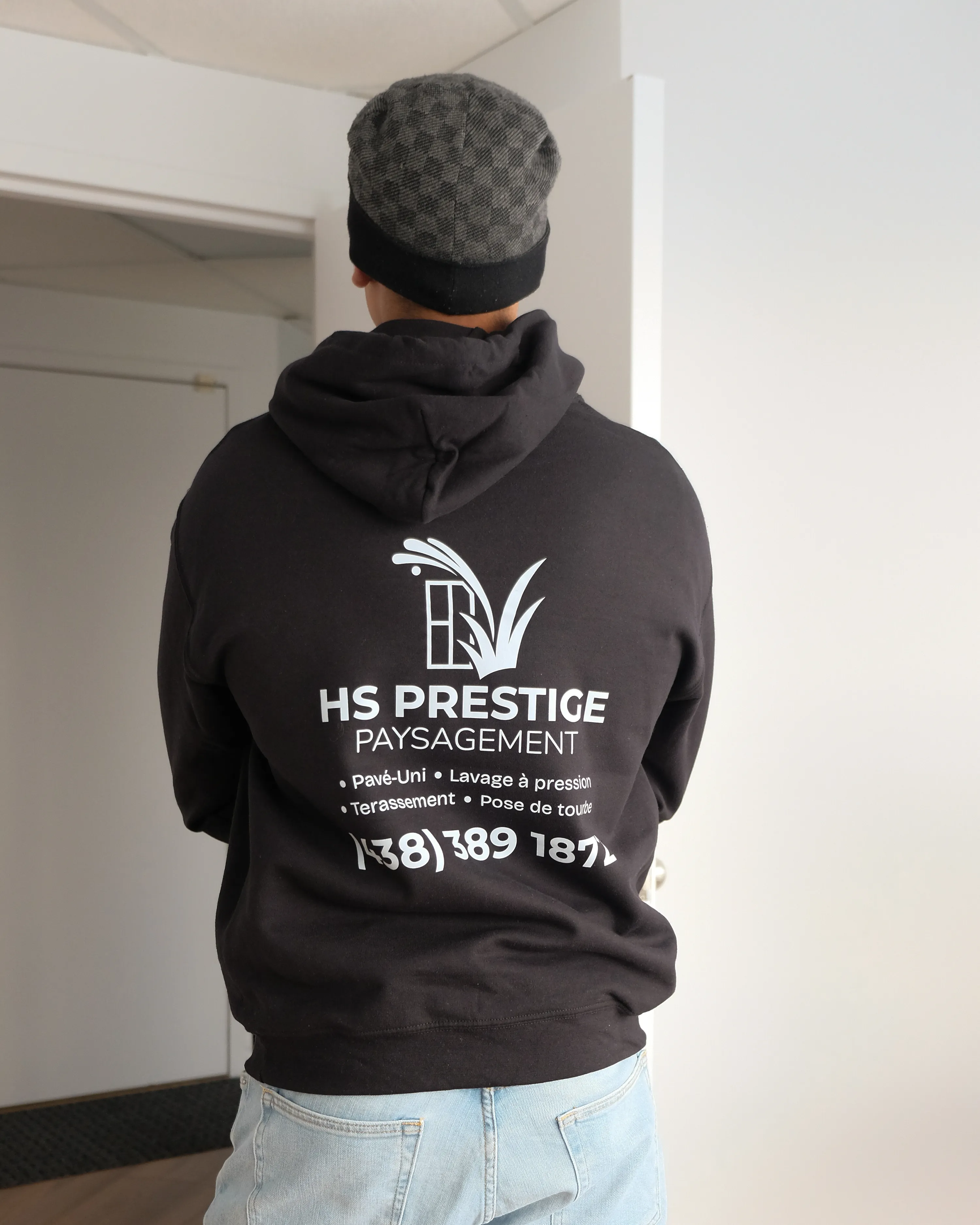 Grand logo dos hoodie Montréal