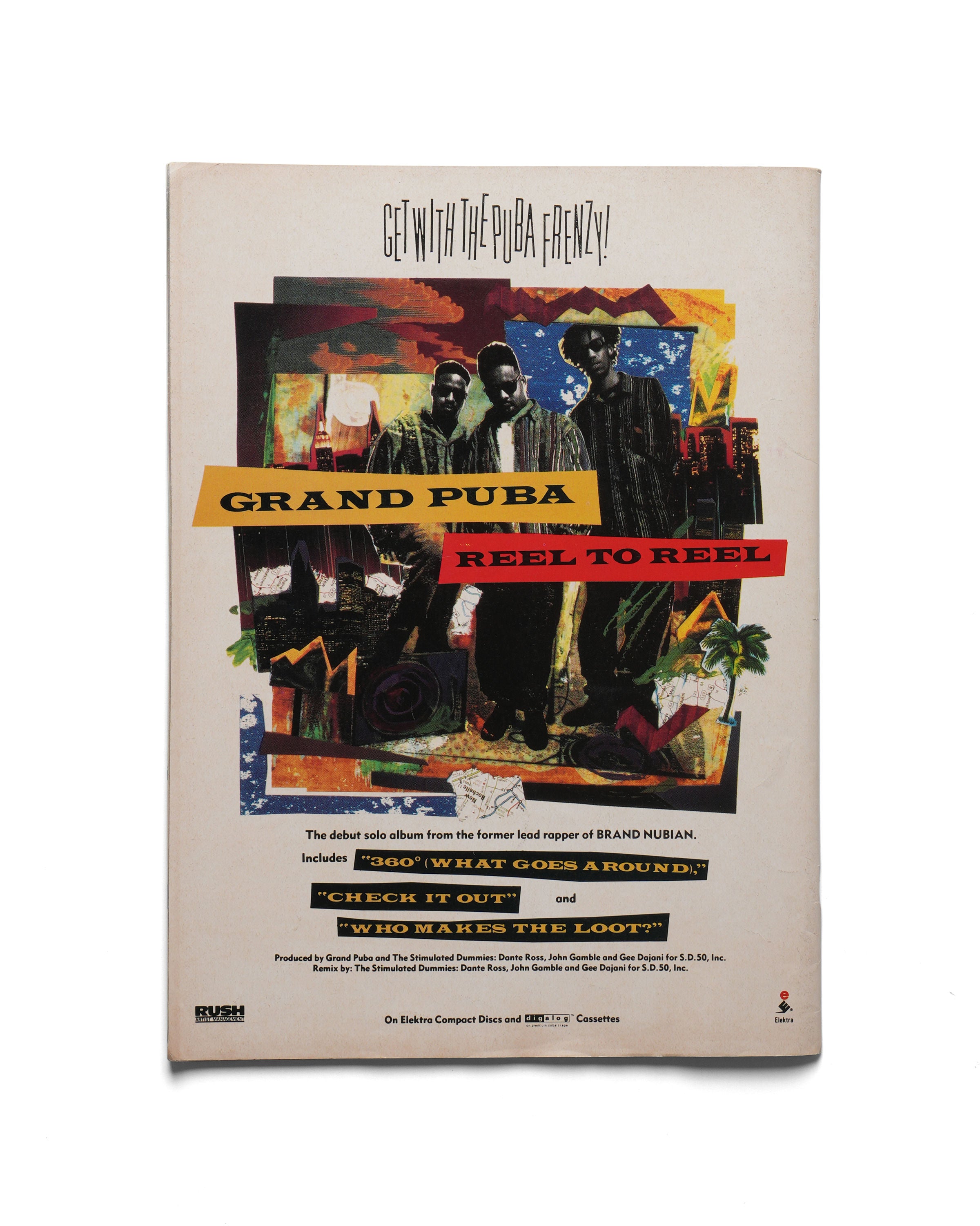 Word Up - December 1992 - Back Cover