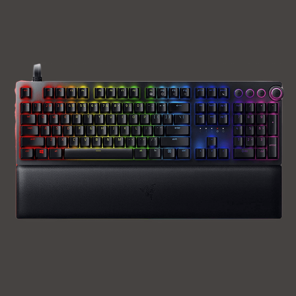 Razer Huntsman V2 Analog Gaming Keyboard with Analog Optical Switches