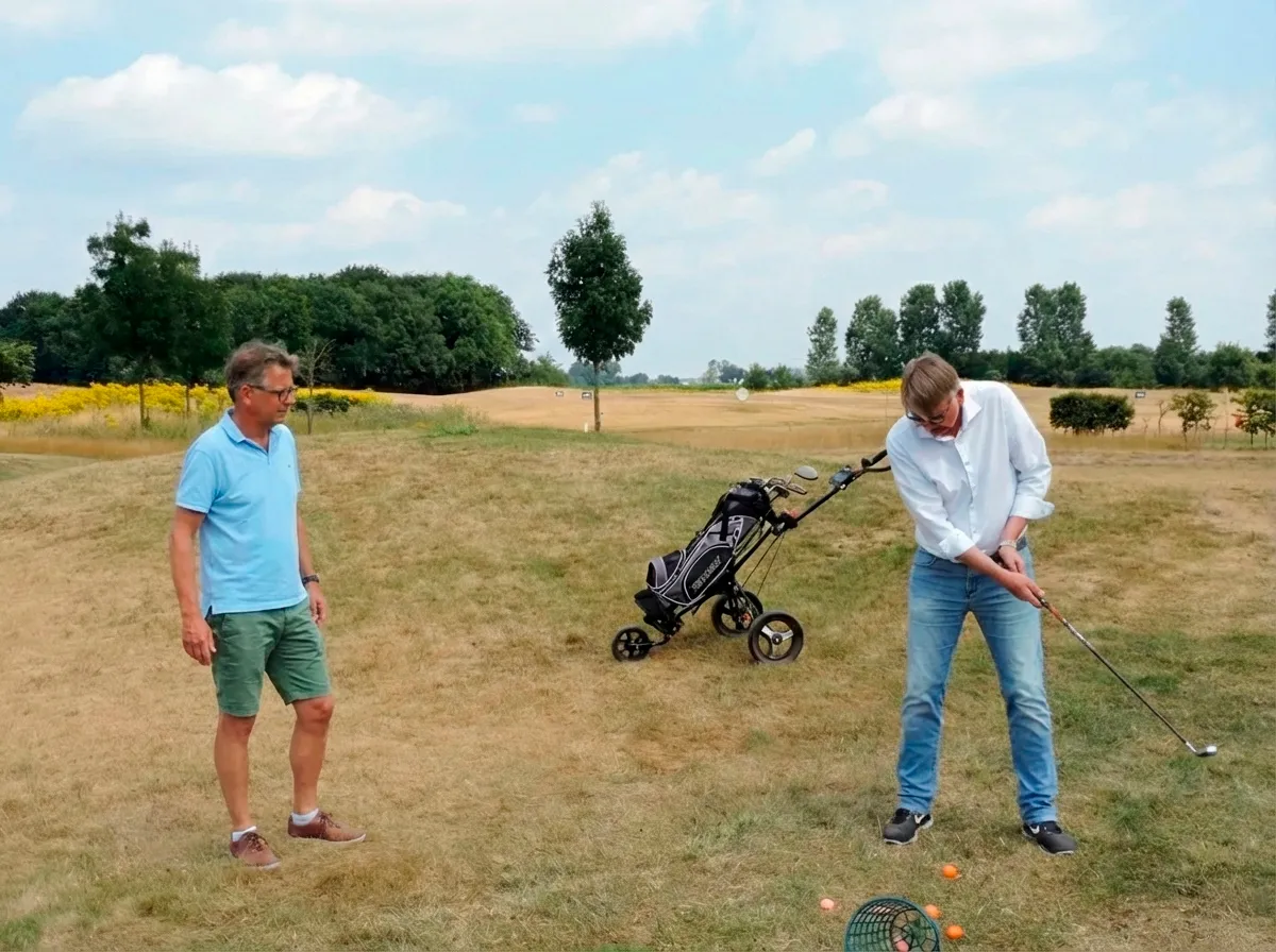 Training door psycholoog zelfregulering op de golfbaan