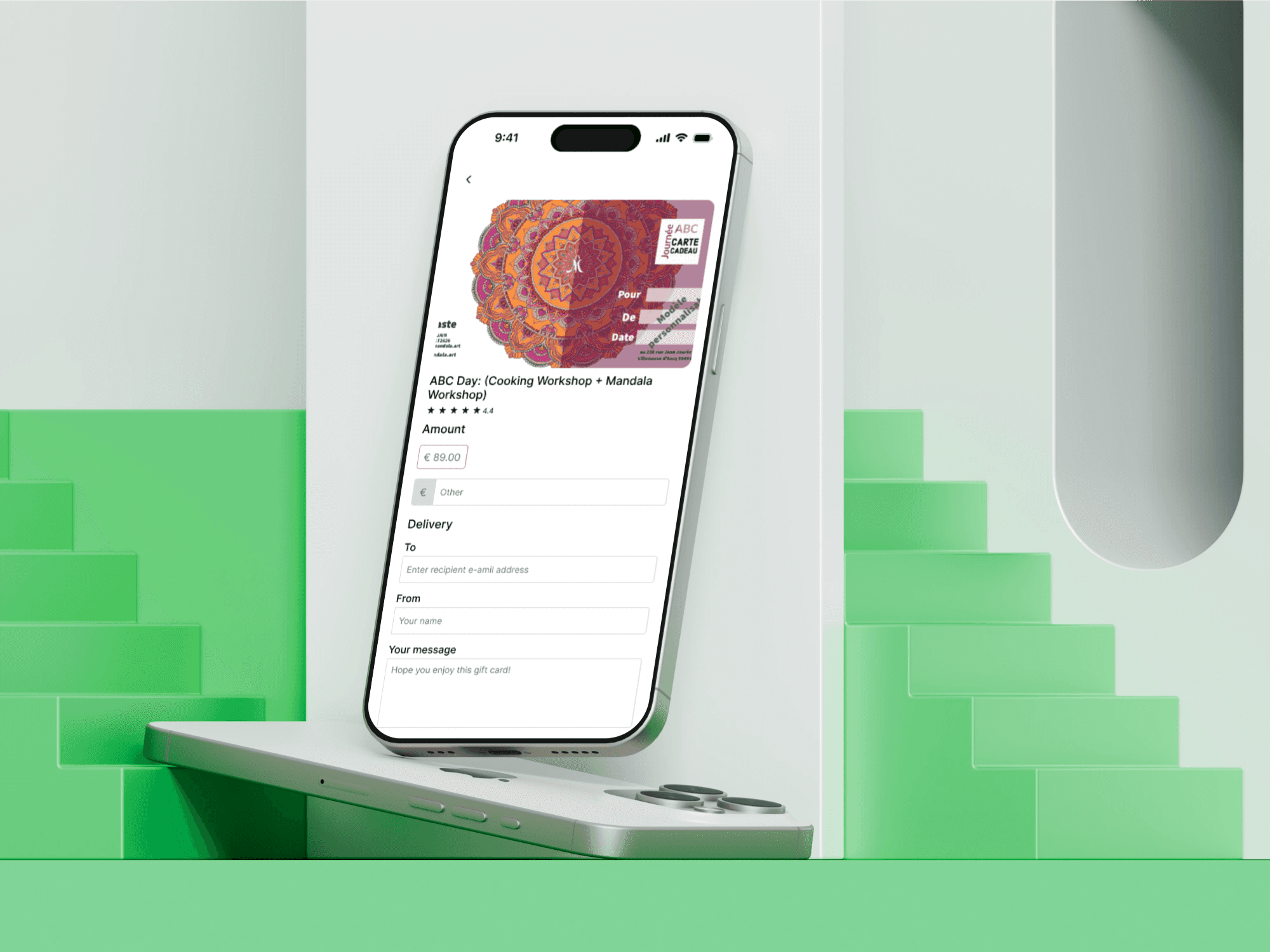 Atelier Mandala App Screen