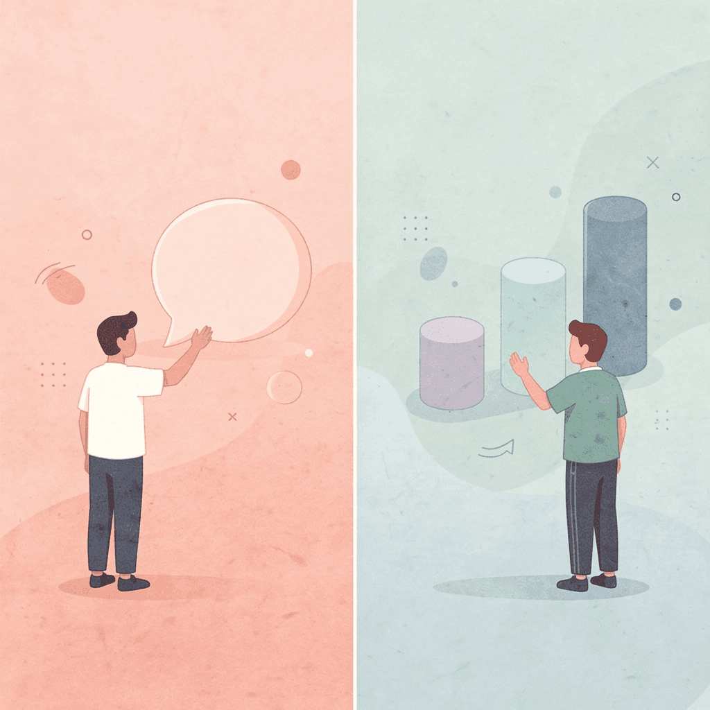 Split scene showing students taking SAT and ACT tests