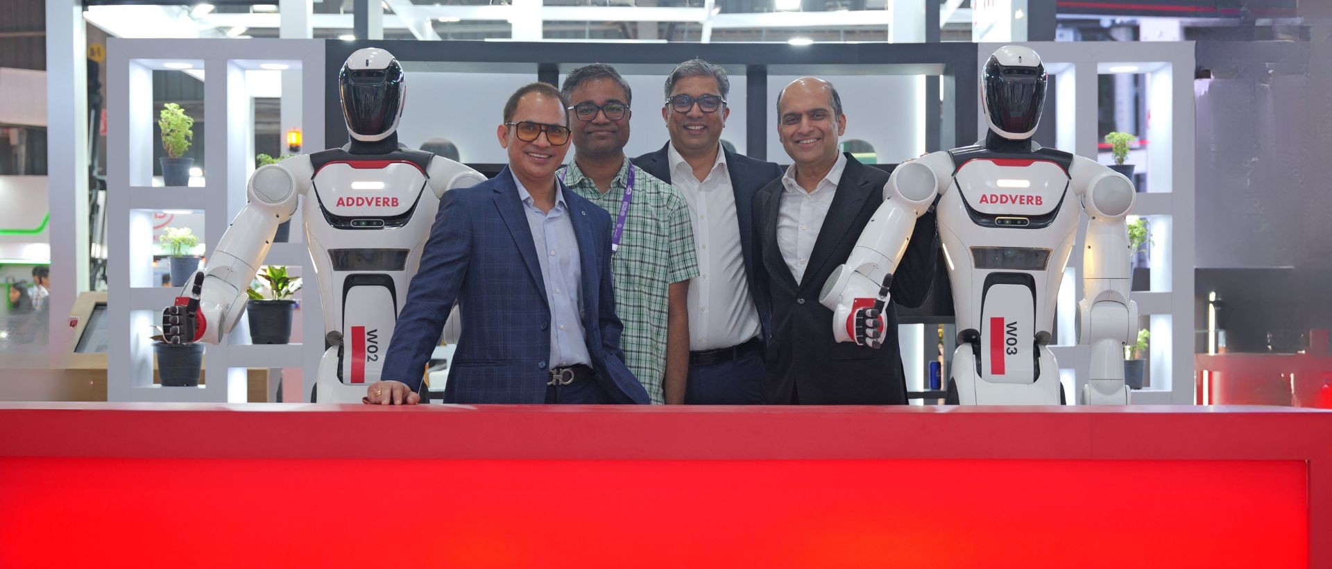 Addverb-humanoid-robot-elixis-launched-at-logimat-india