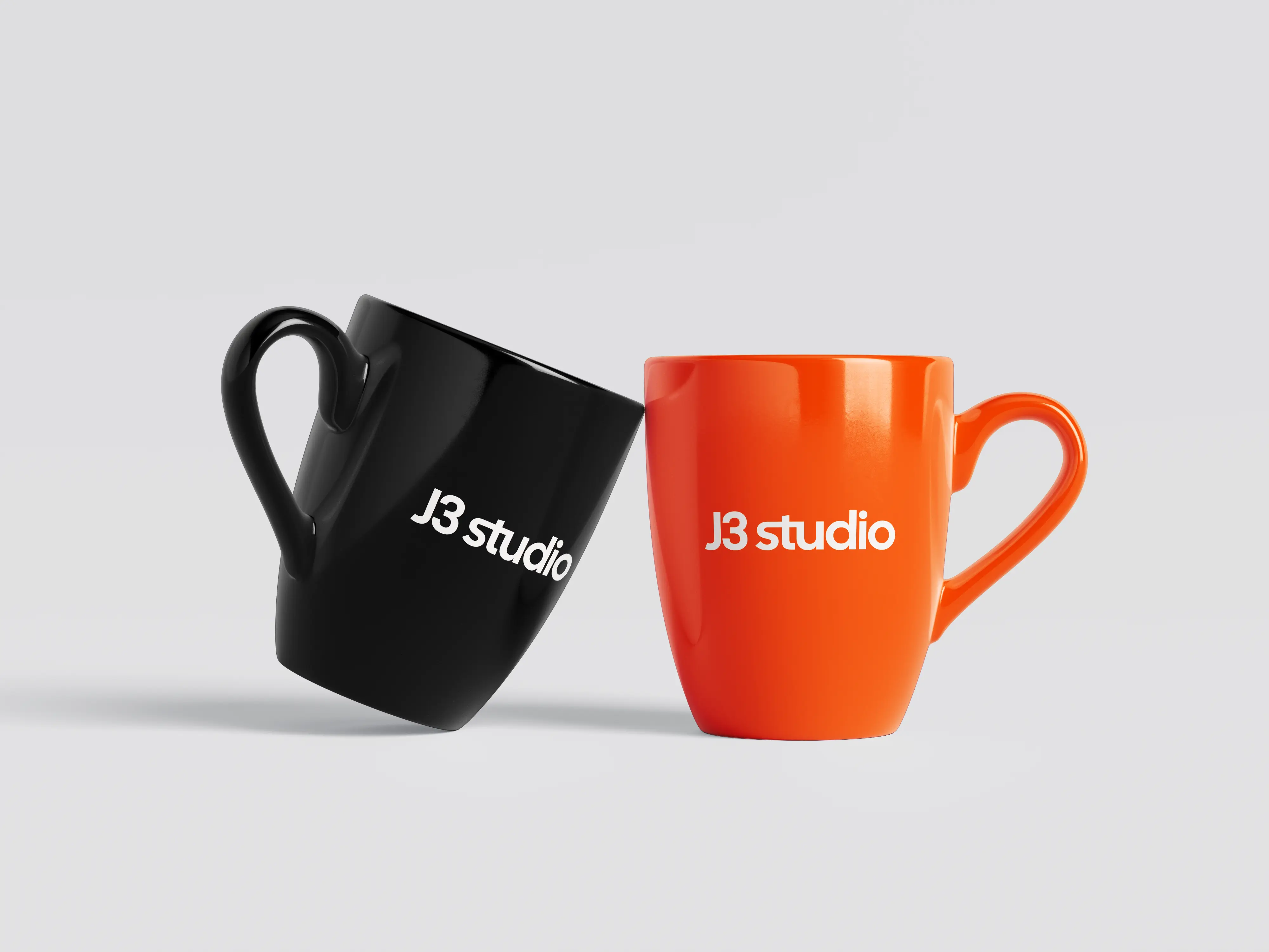 tazas con logo j3 studio