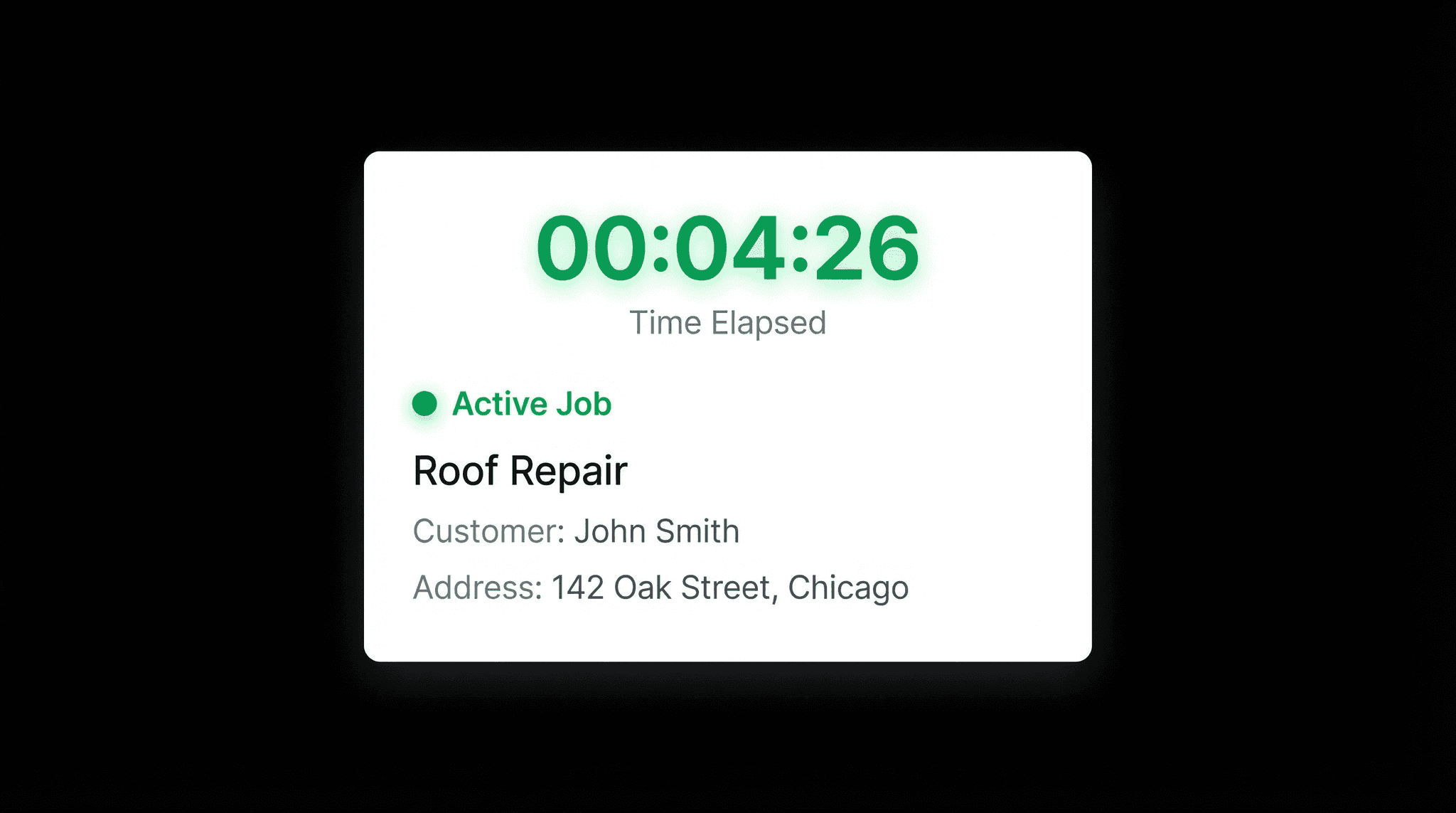 Real-Time Job Updates