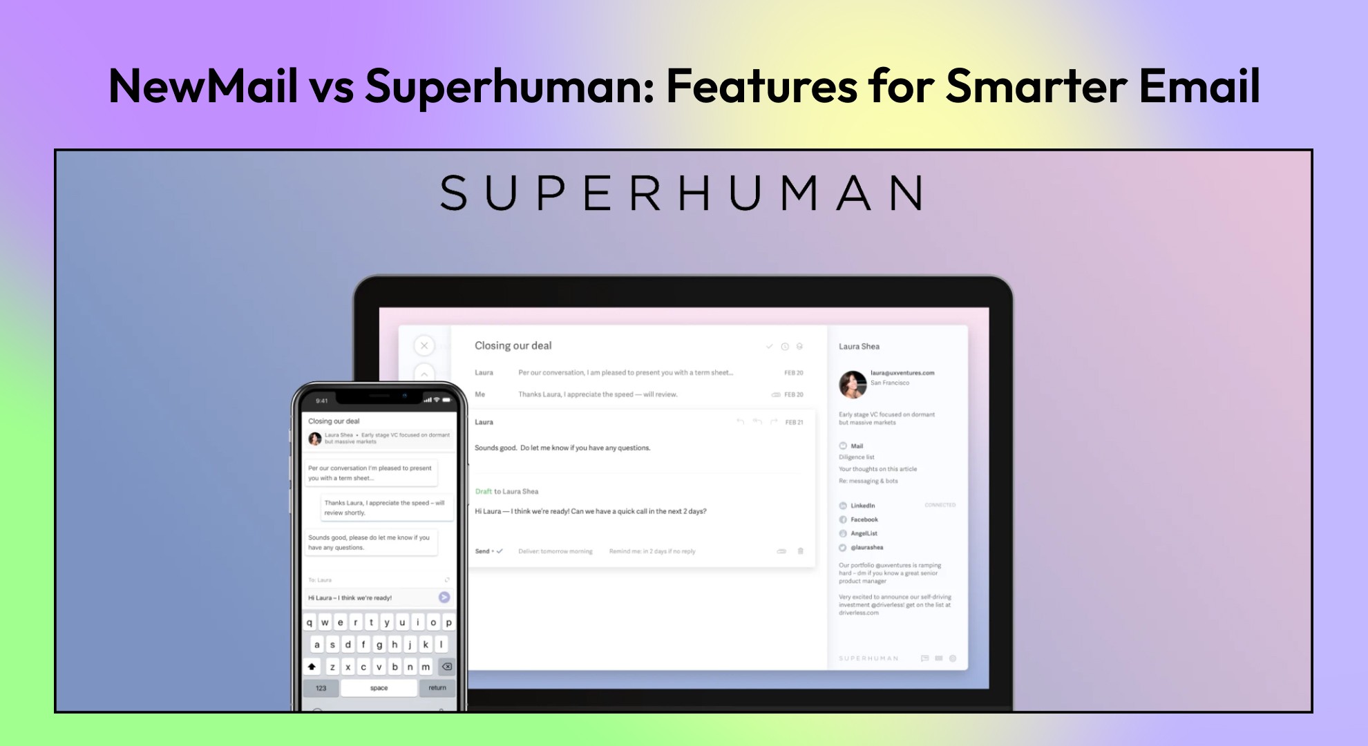 newmail vs. superhuman features