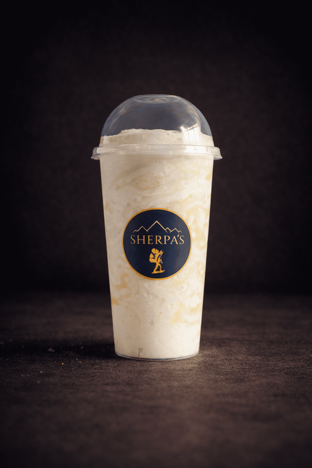 Lychee Fruit Smoothie at Café Sherpa's in Brookfield, WI. Blended to order with real lychee, delicately sweet and refreshing.