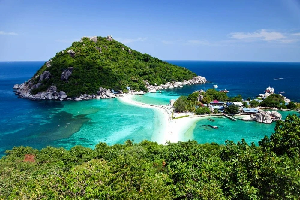 Bintan tropical island view