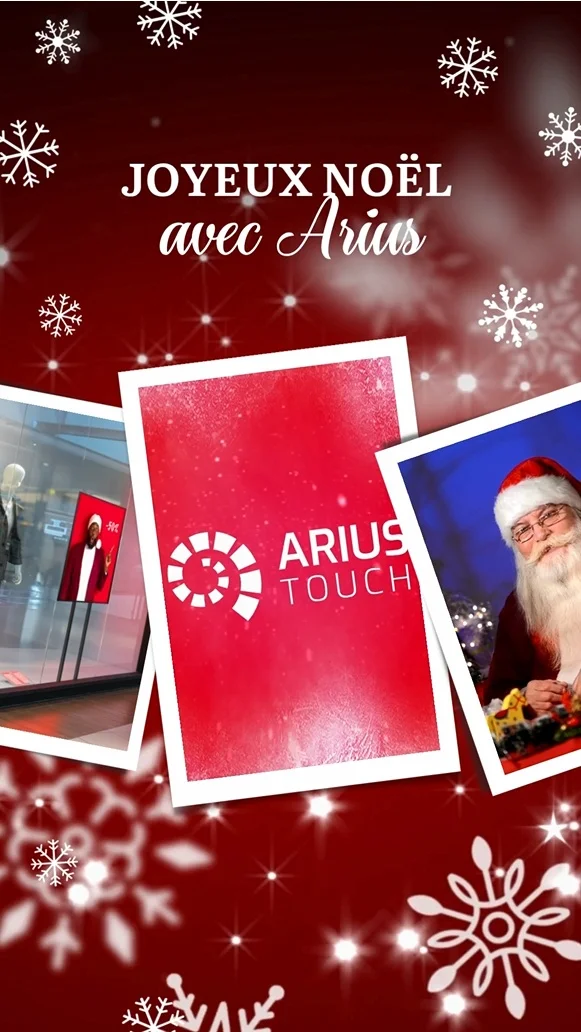 Post réseaux Noel Arius Touch