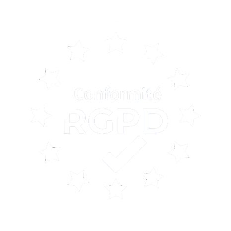 Badge de conformité RGPD