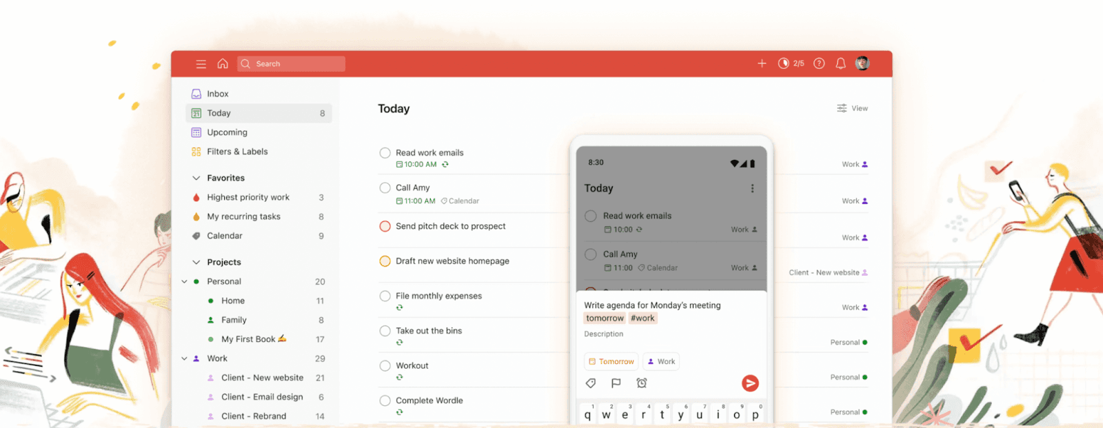 Best Productivity Apps list - Todoist