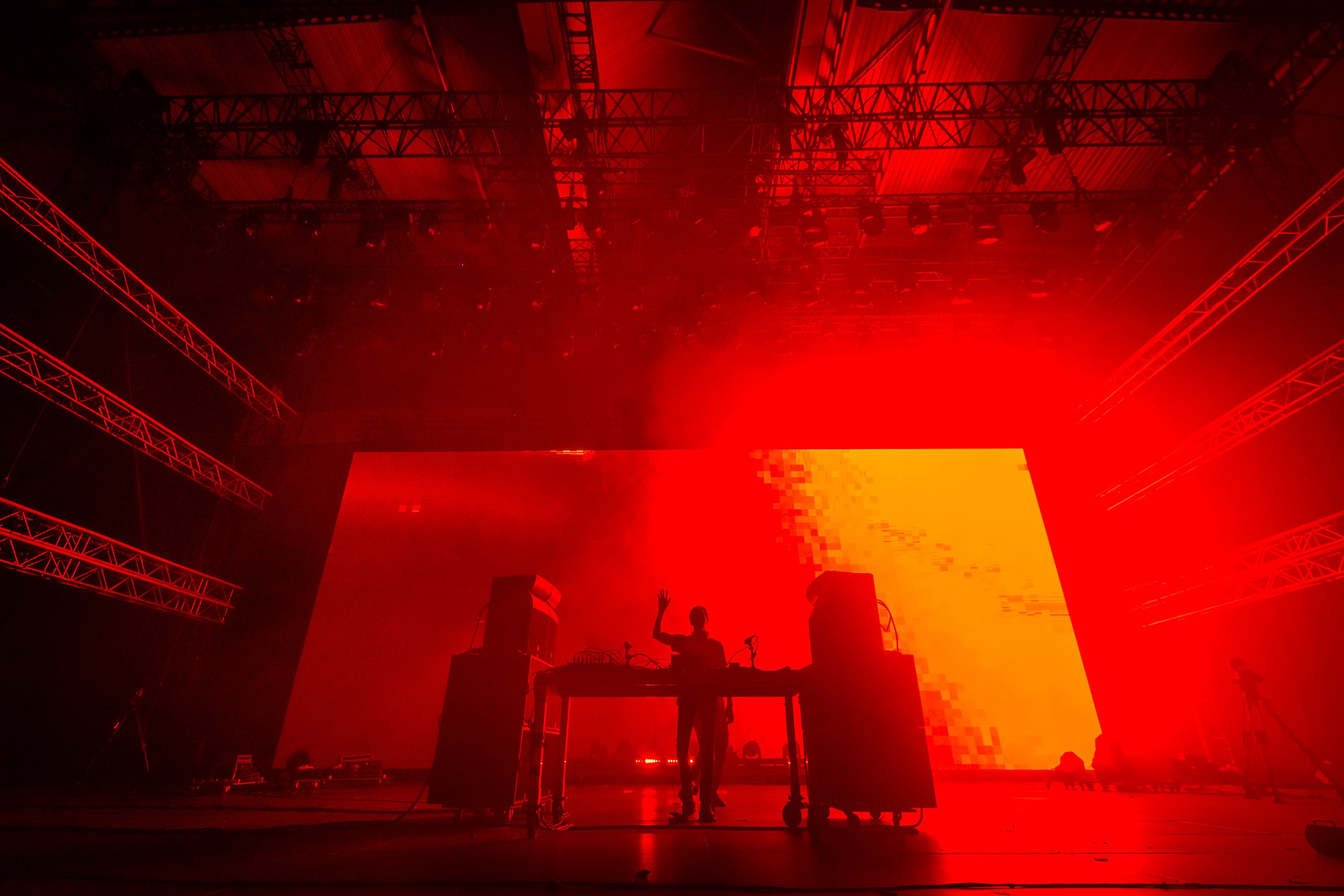 Richie Hawtin performing at Sónar Festival, Barcelona, 2023. Photo by Ariel Martini