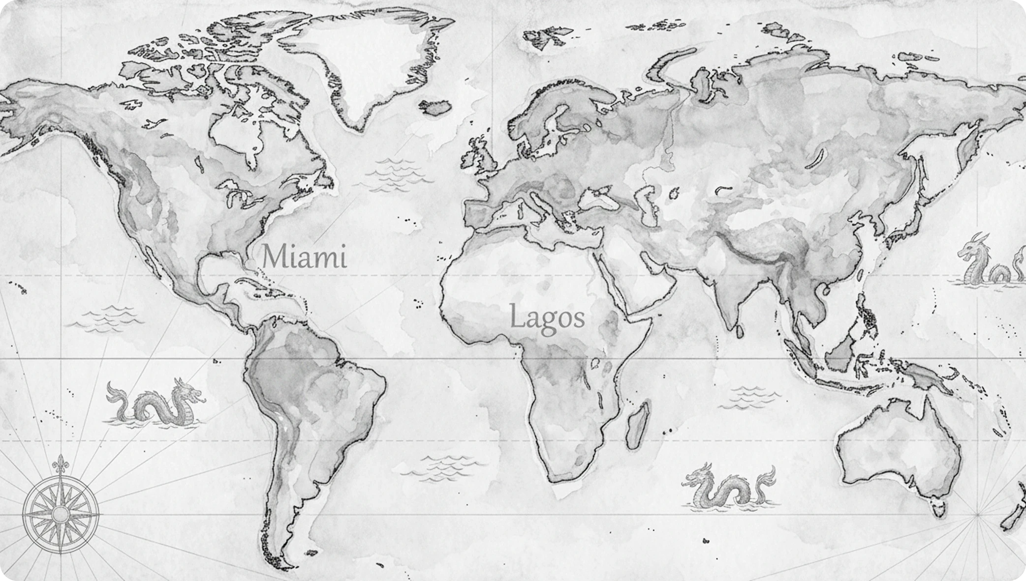 gray and white abstract painting