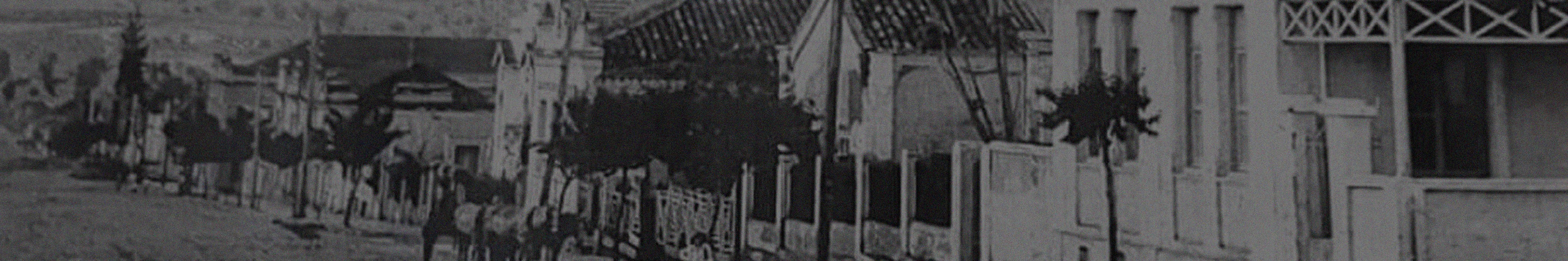 a black and white living room with a large tv