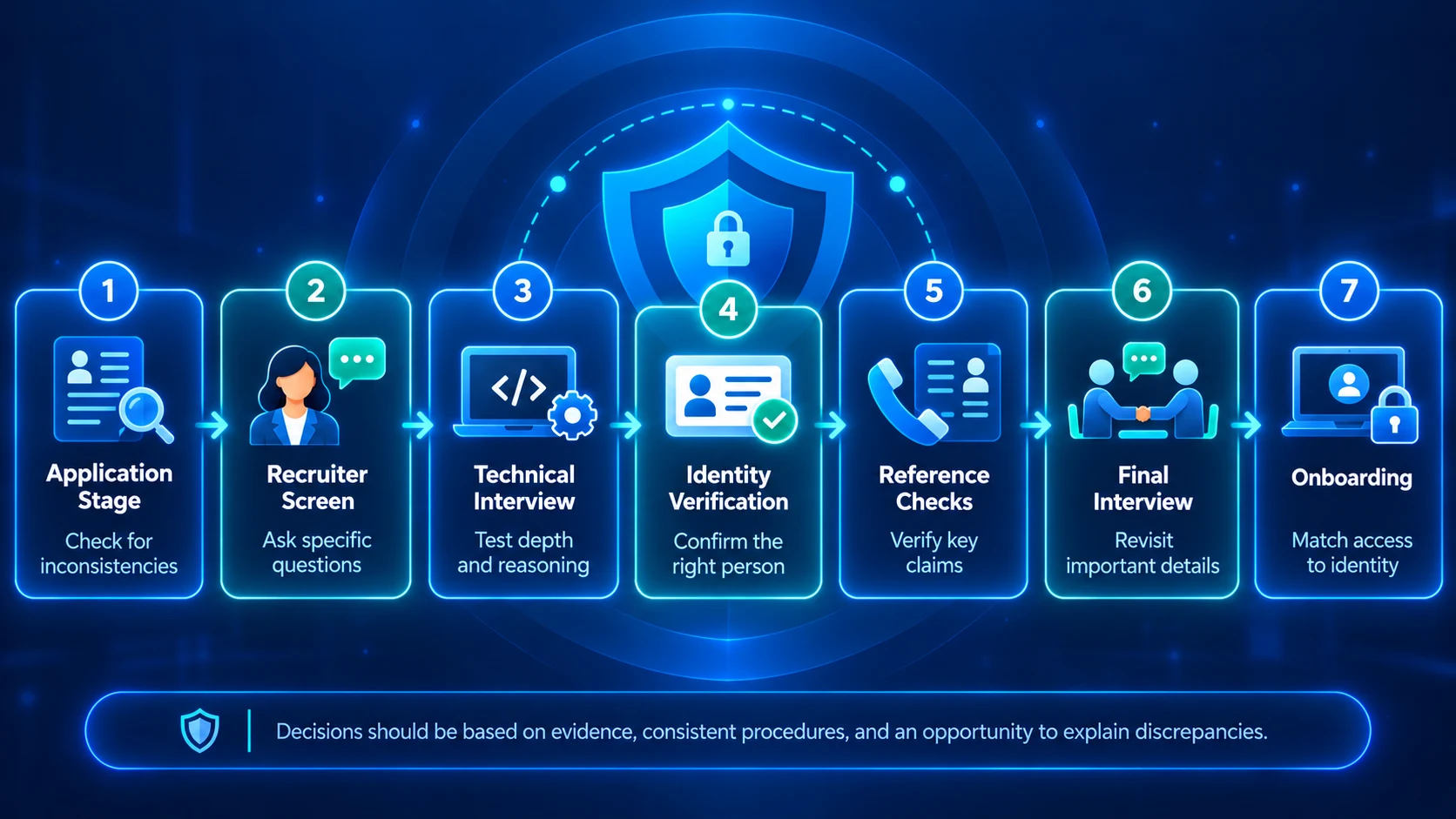Image Showing How to Build Layers of Protection Into the Hiring Process