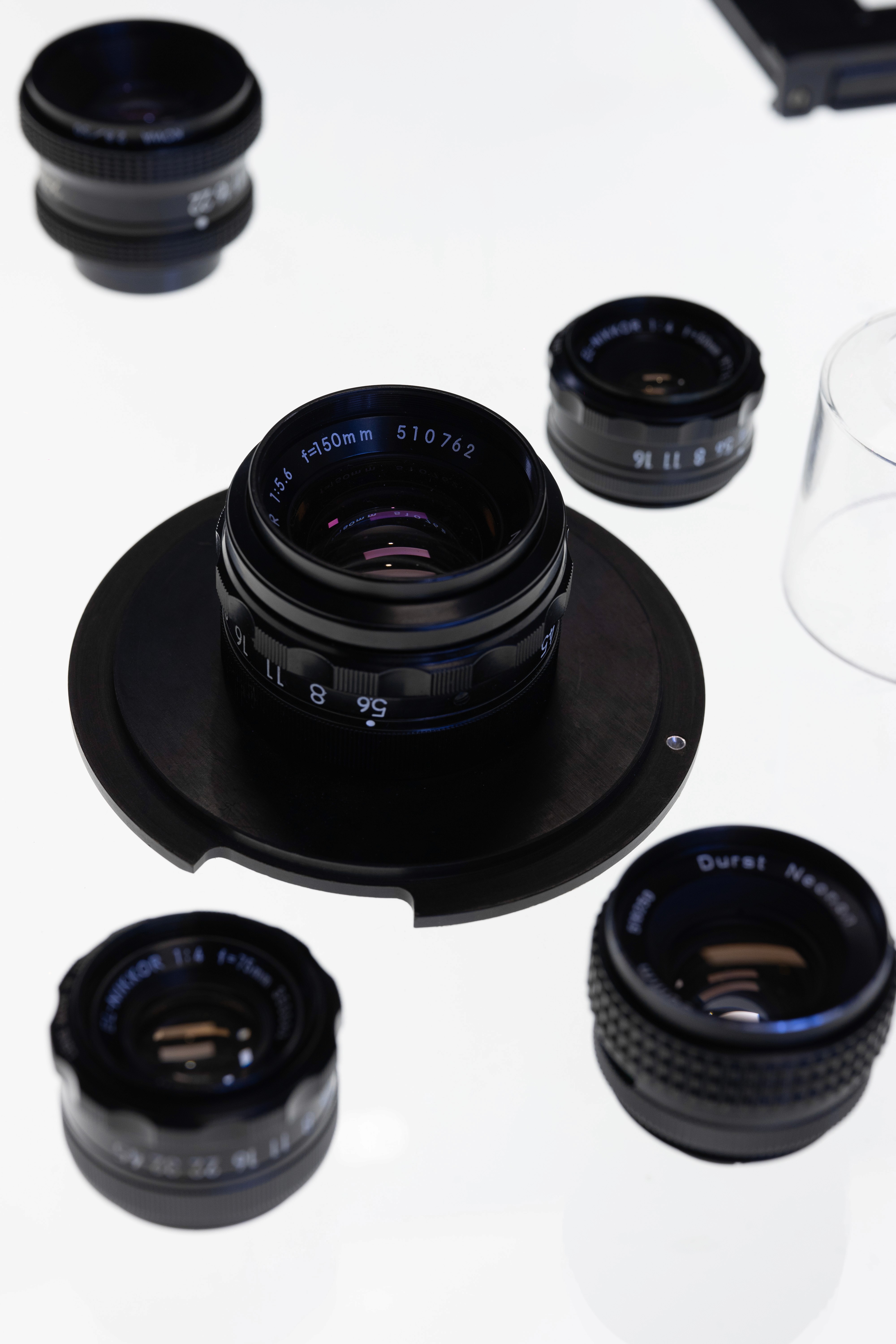 Enlarger lenses in Brunswick Darkroom Melbourne