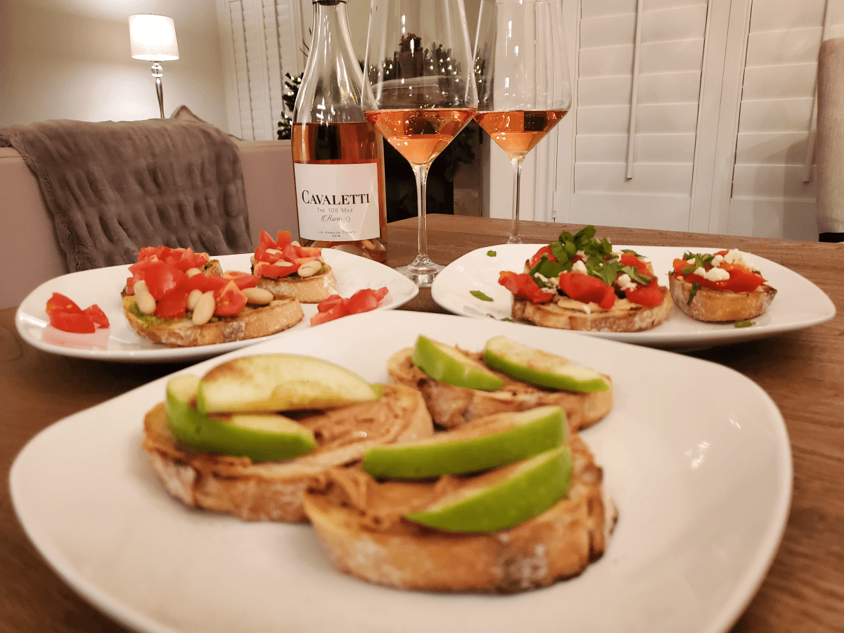 Rose wine with food pairing