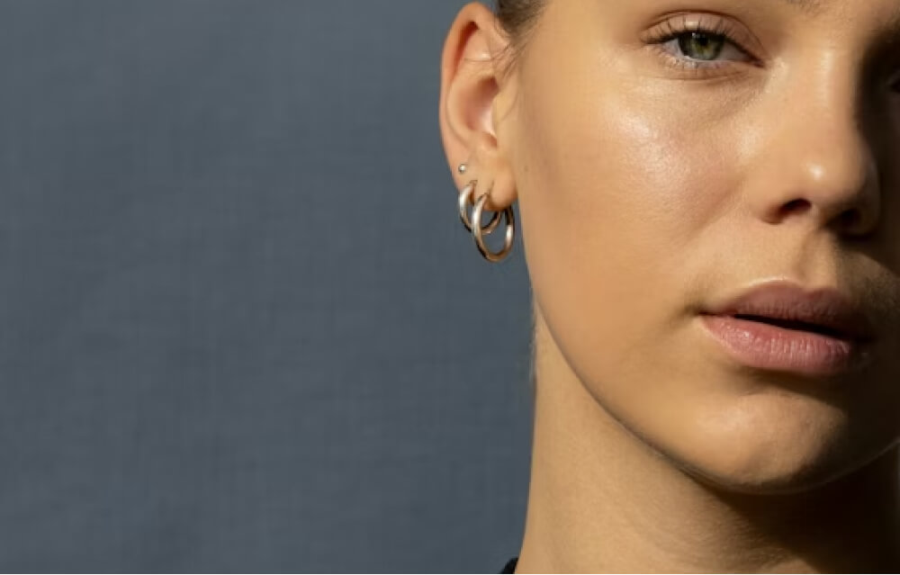 Close-up portrait of a woman.