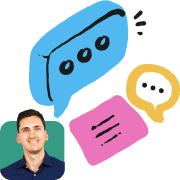 social media and communication _ chat, message, conversation, document, paper, page, bubble 
