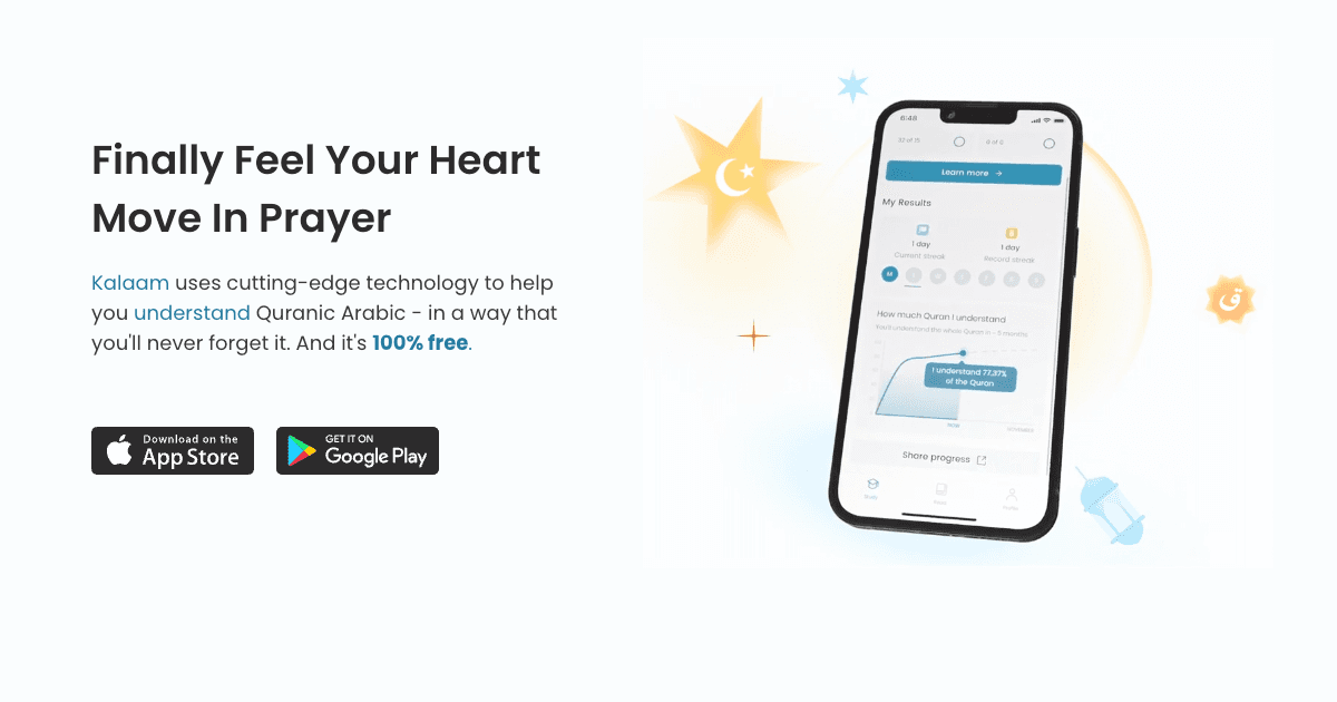 Kalaam - The fastest and easiest way to learn Quranic Arabic