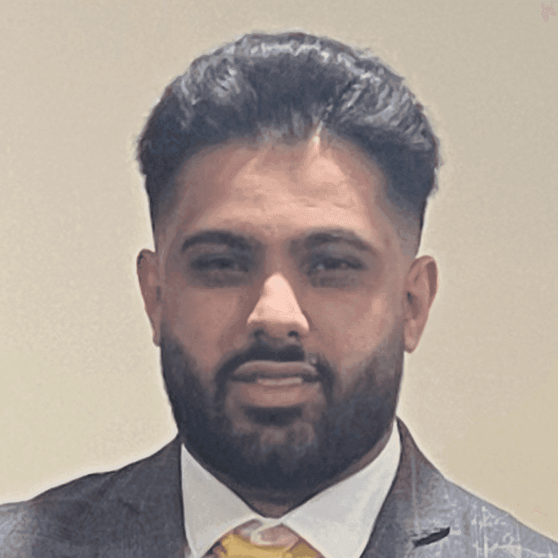 Close-up portrait of a person