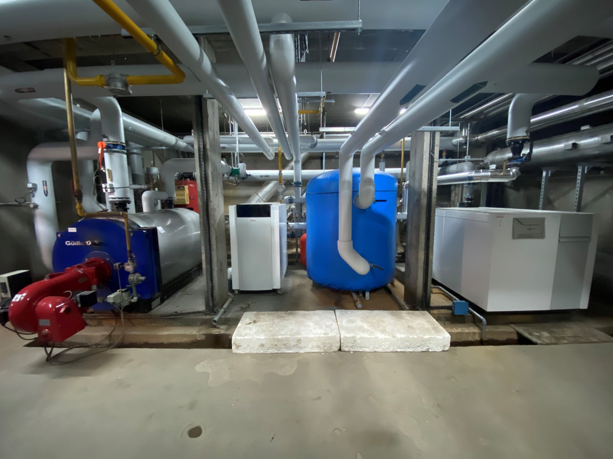 Projet d’infrastructure de chaleur urbain avec HVAC Systems