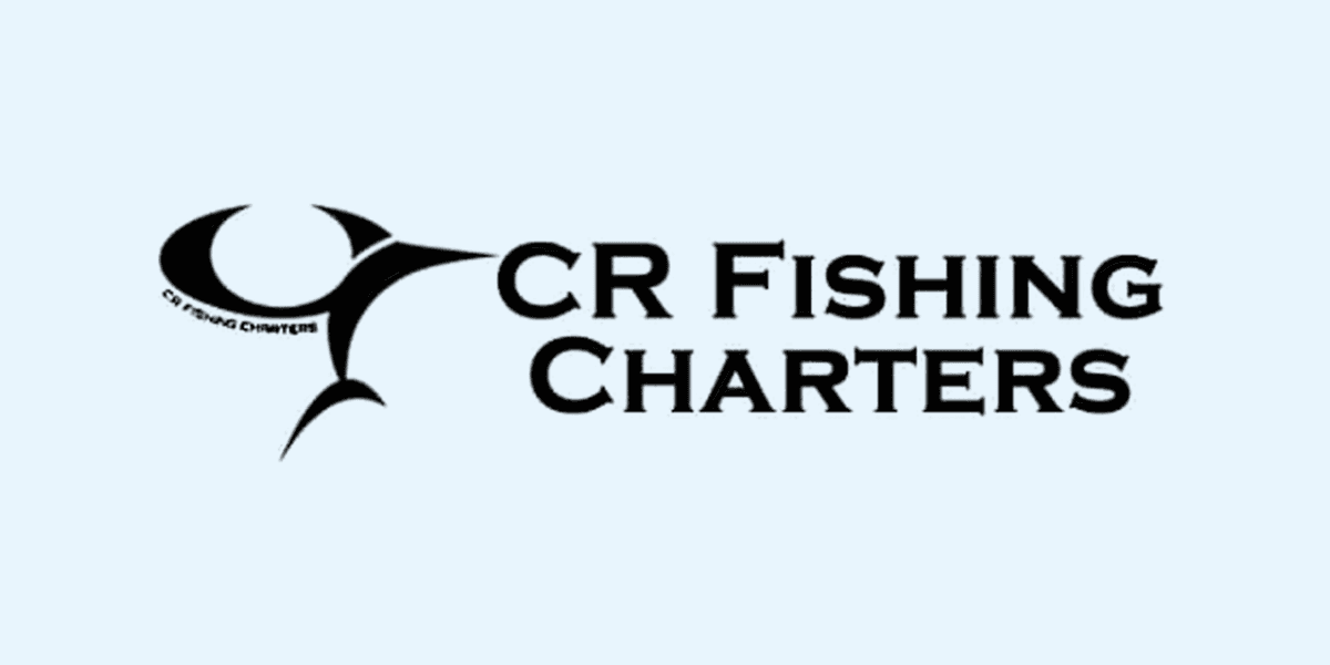 CR Fishing Charters logo, offering expert-guided fishing tours in Costa Rica’s Pacific coast with a focus on adventure and sustainability