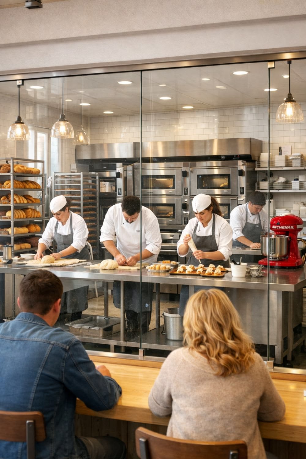 worker on laboratorium