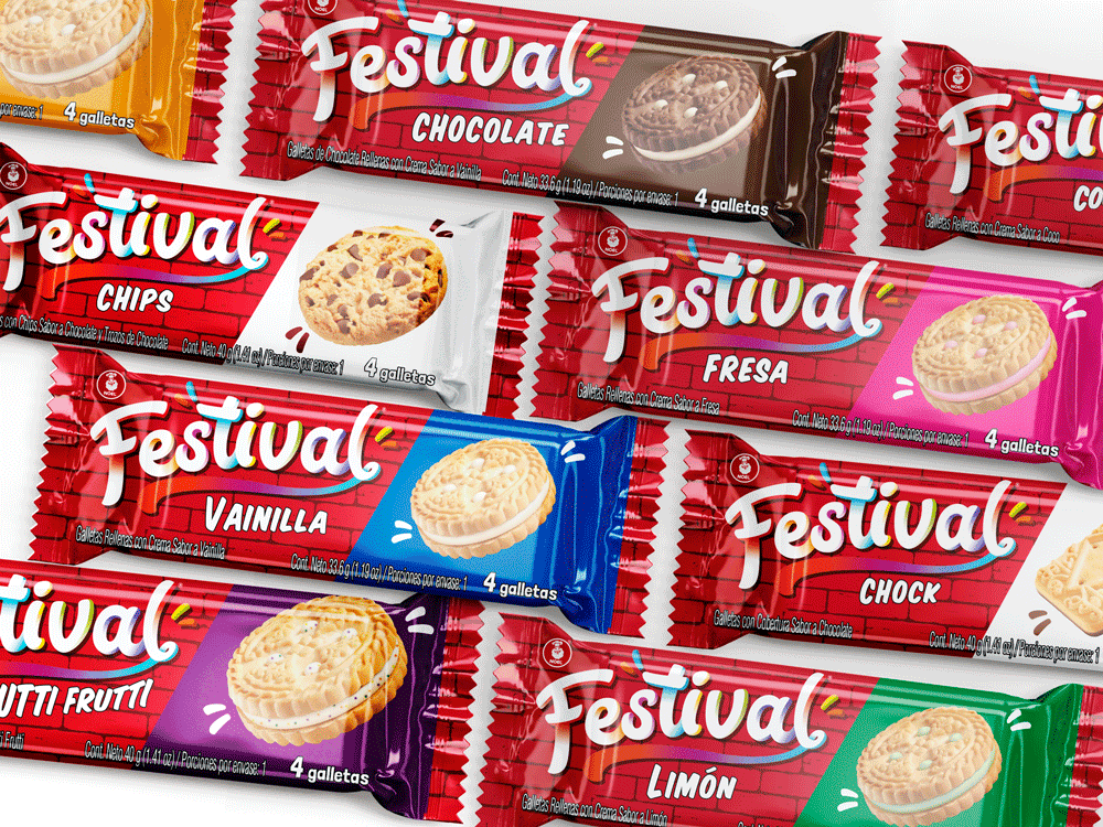 Festival front packaging lineup