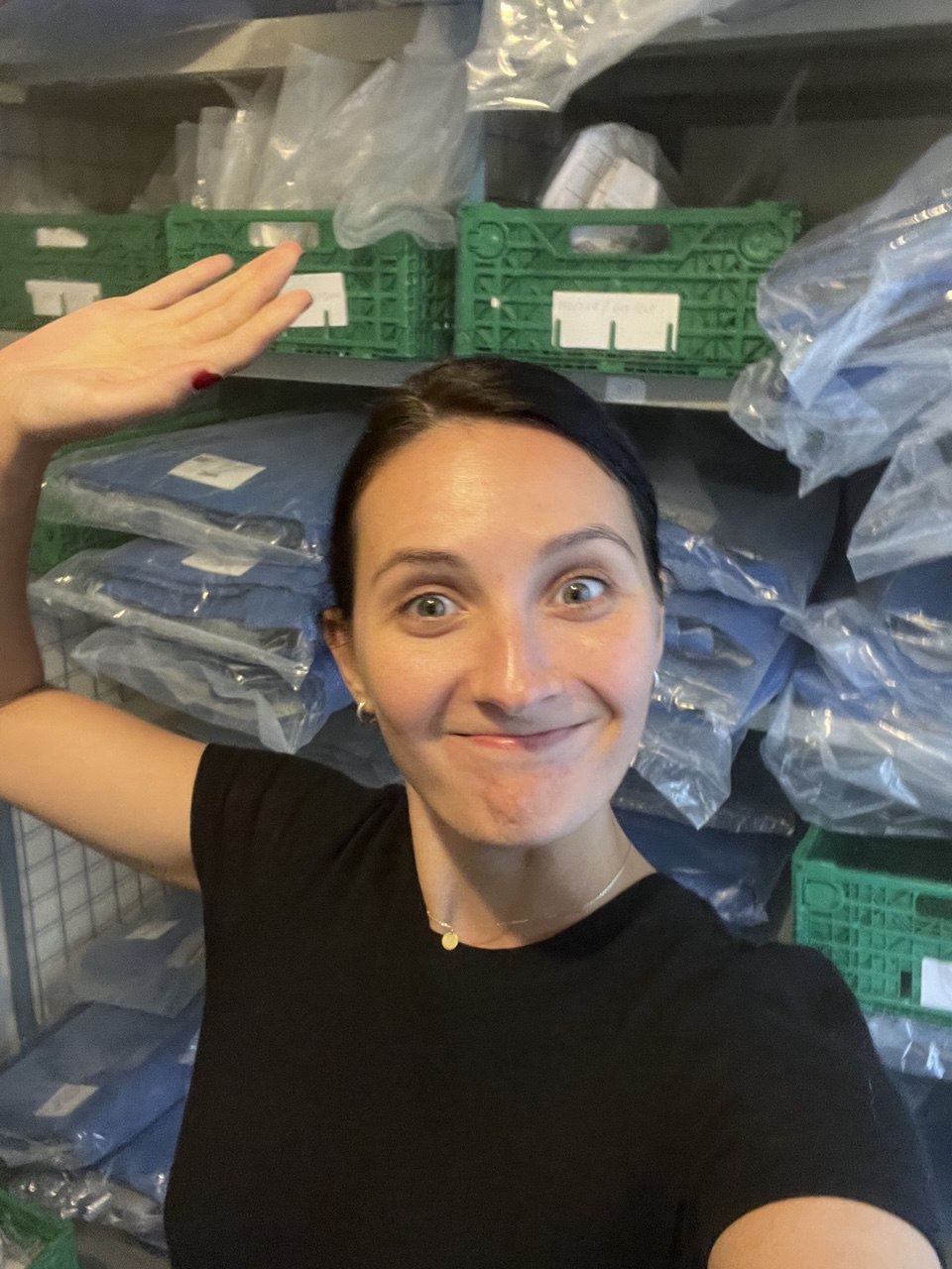 a person wearing a baseball cap