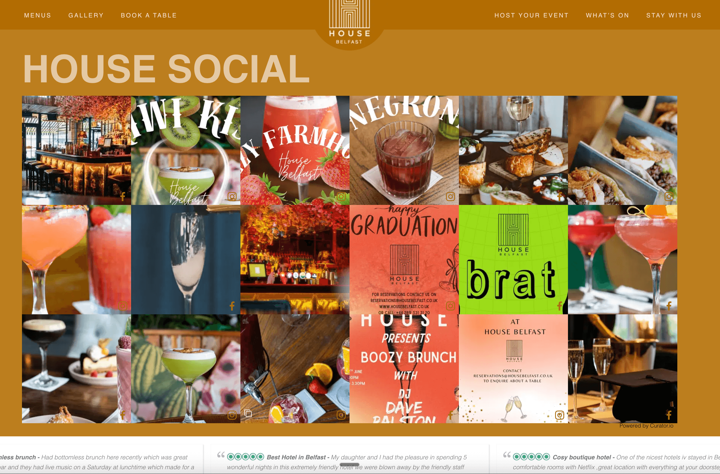 House Belfast Webiste Screenshot