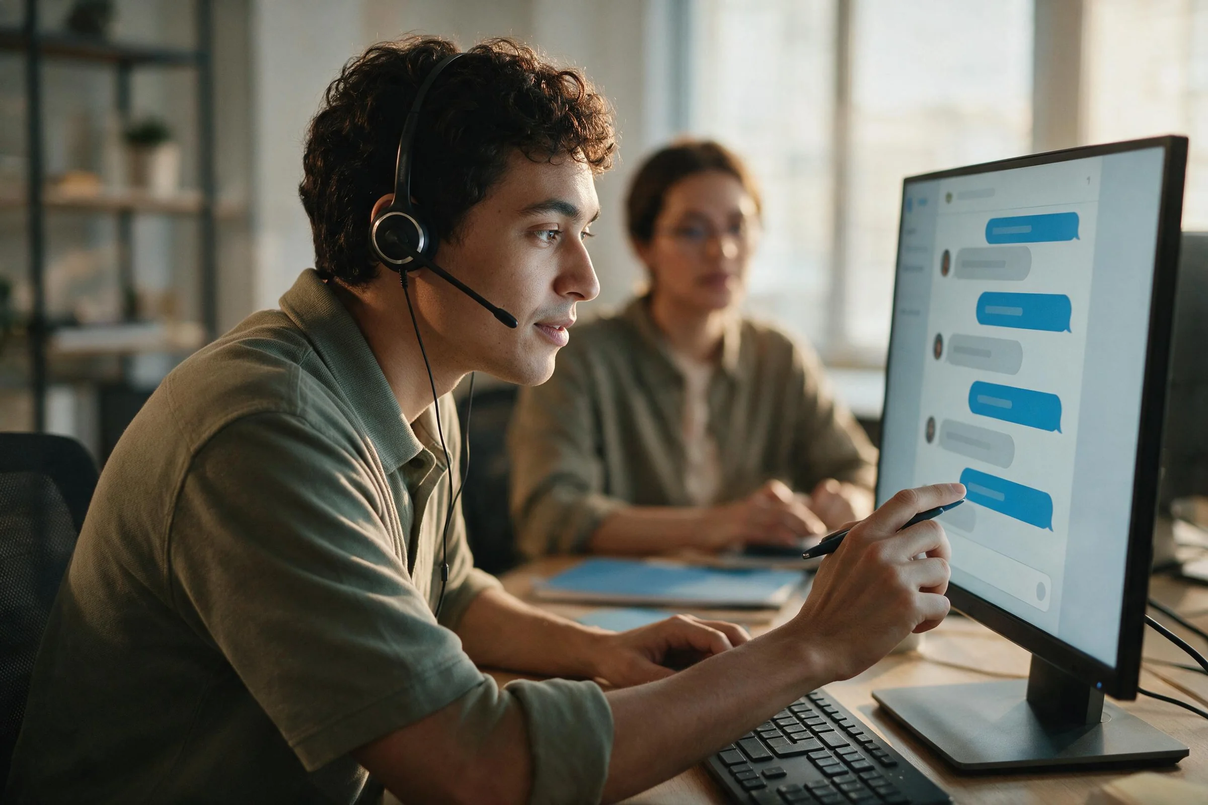 KGT specialists with headsets stepping into live chats without a restart