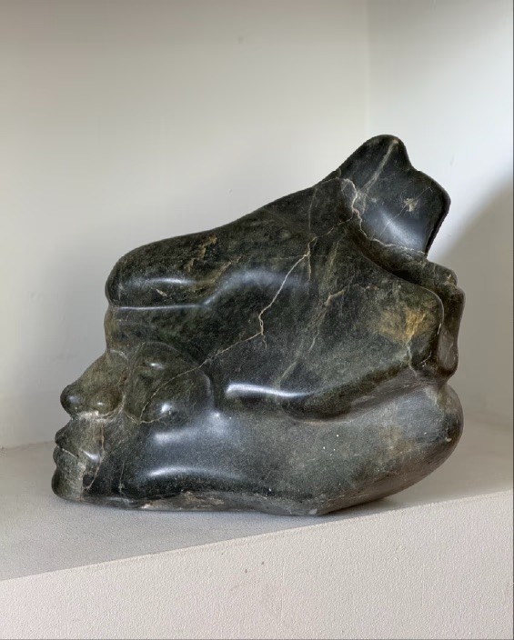 Source 1992. Soapstone.  by Barbara Walker.