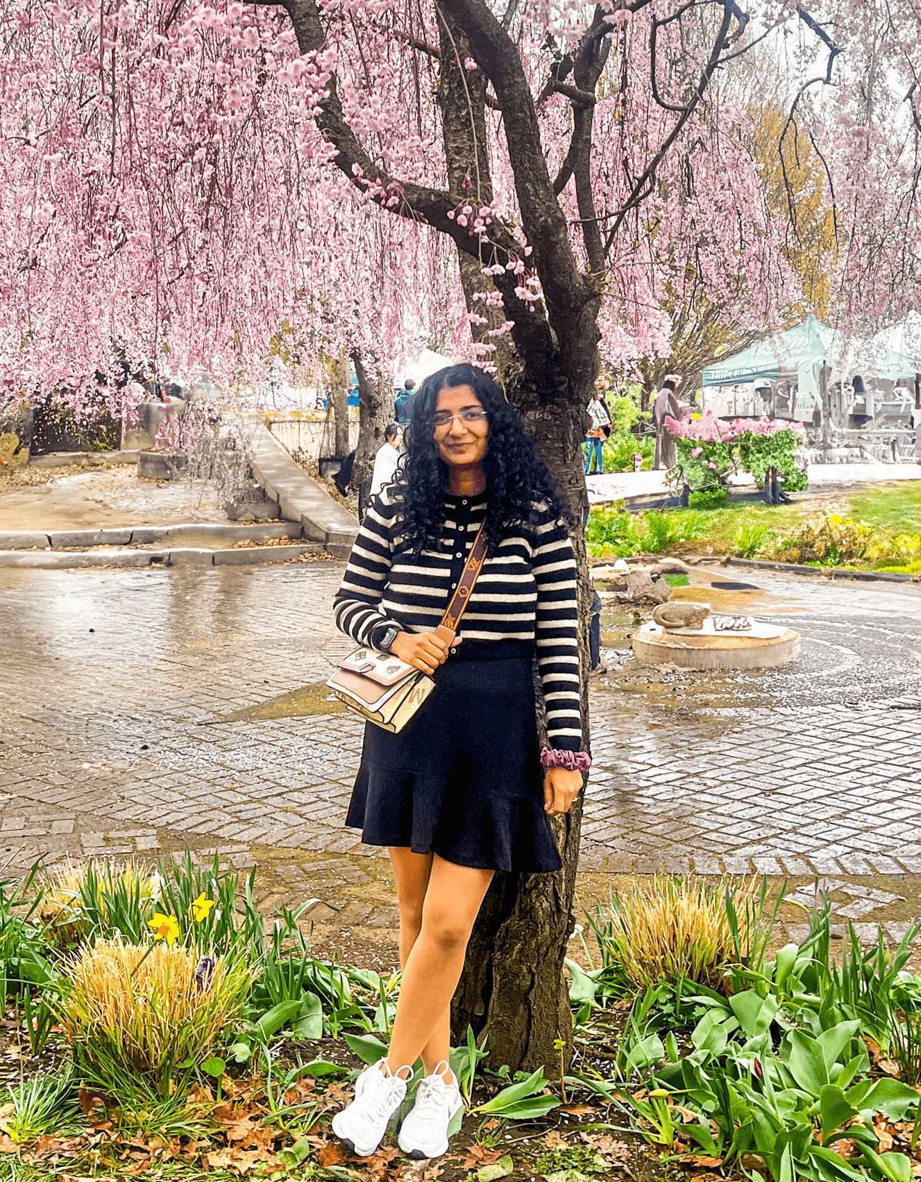 Blue-toned illustration of a bearded man in profile with glasses and a collared shirt.