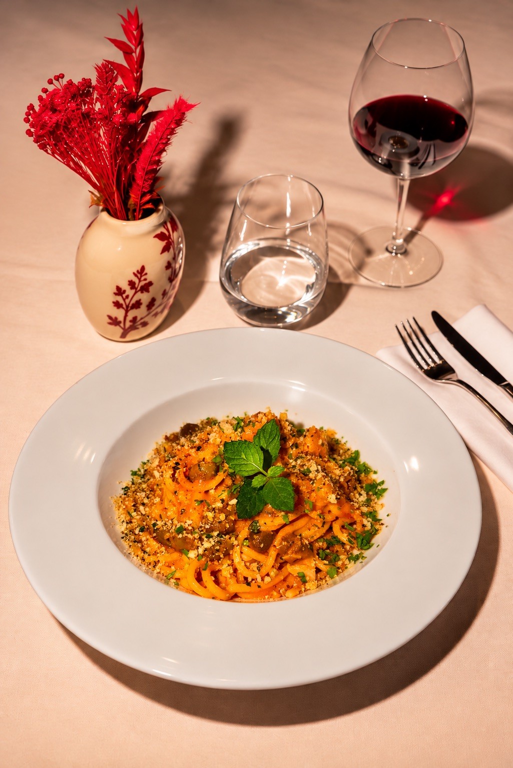 Spaghetti al peperone