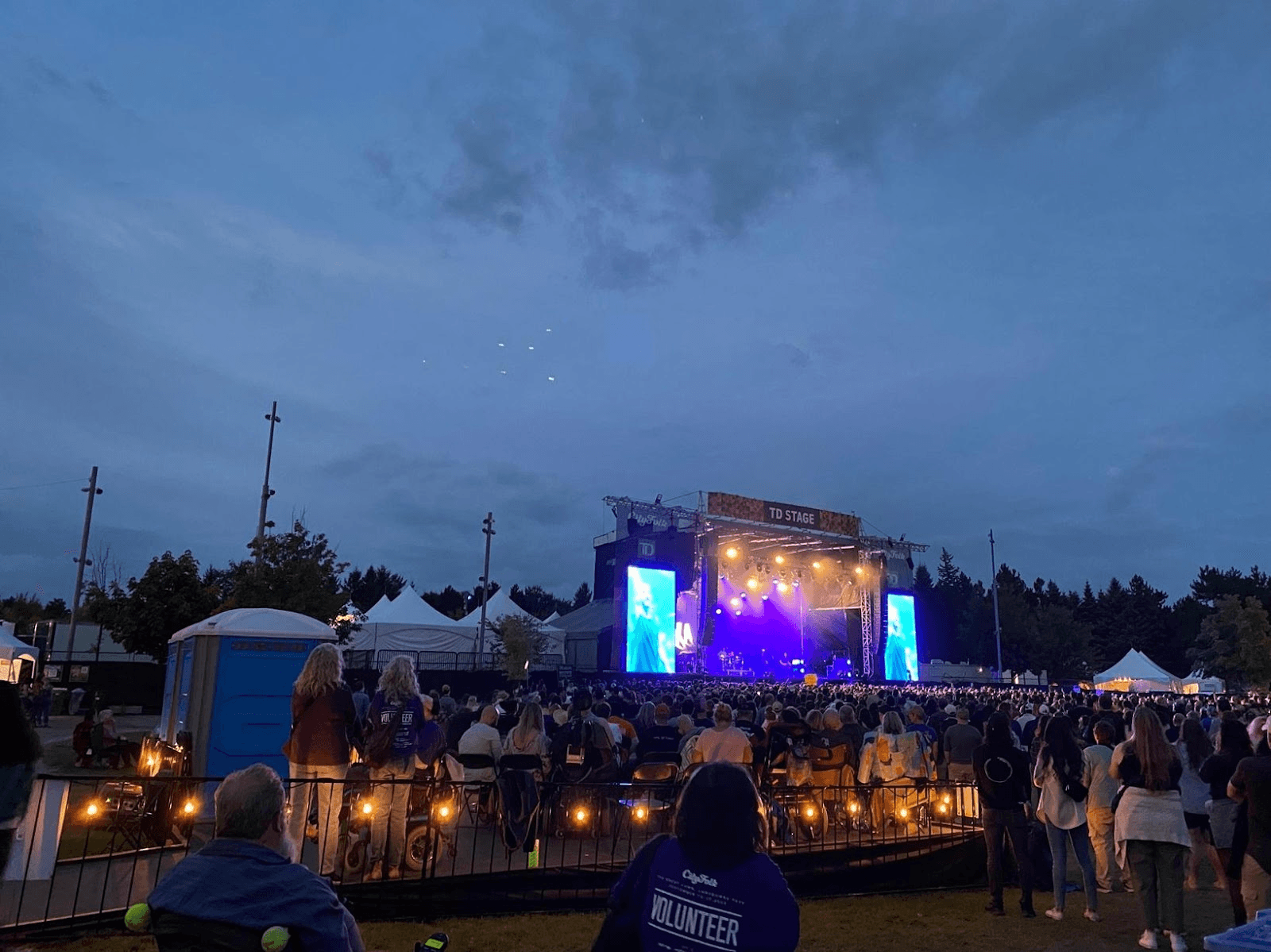 View of the crowd at CityFolk 2023
