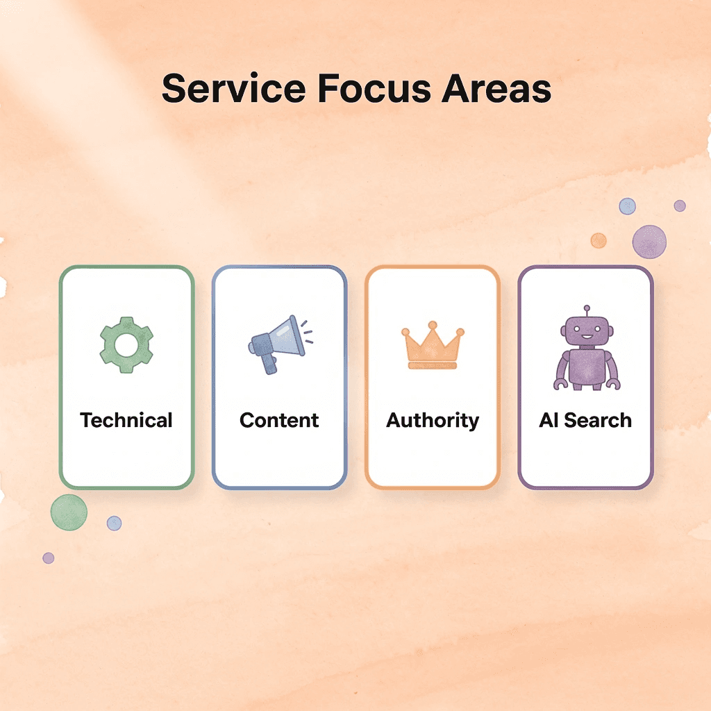 Four service focus areas for YouTube SEO success