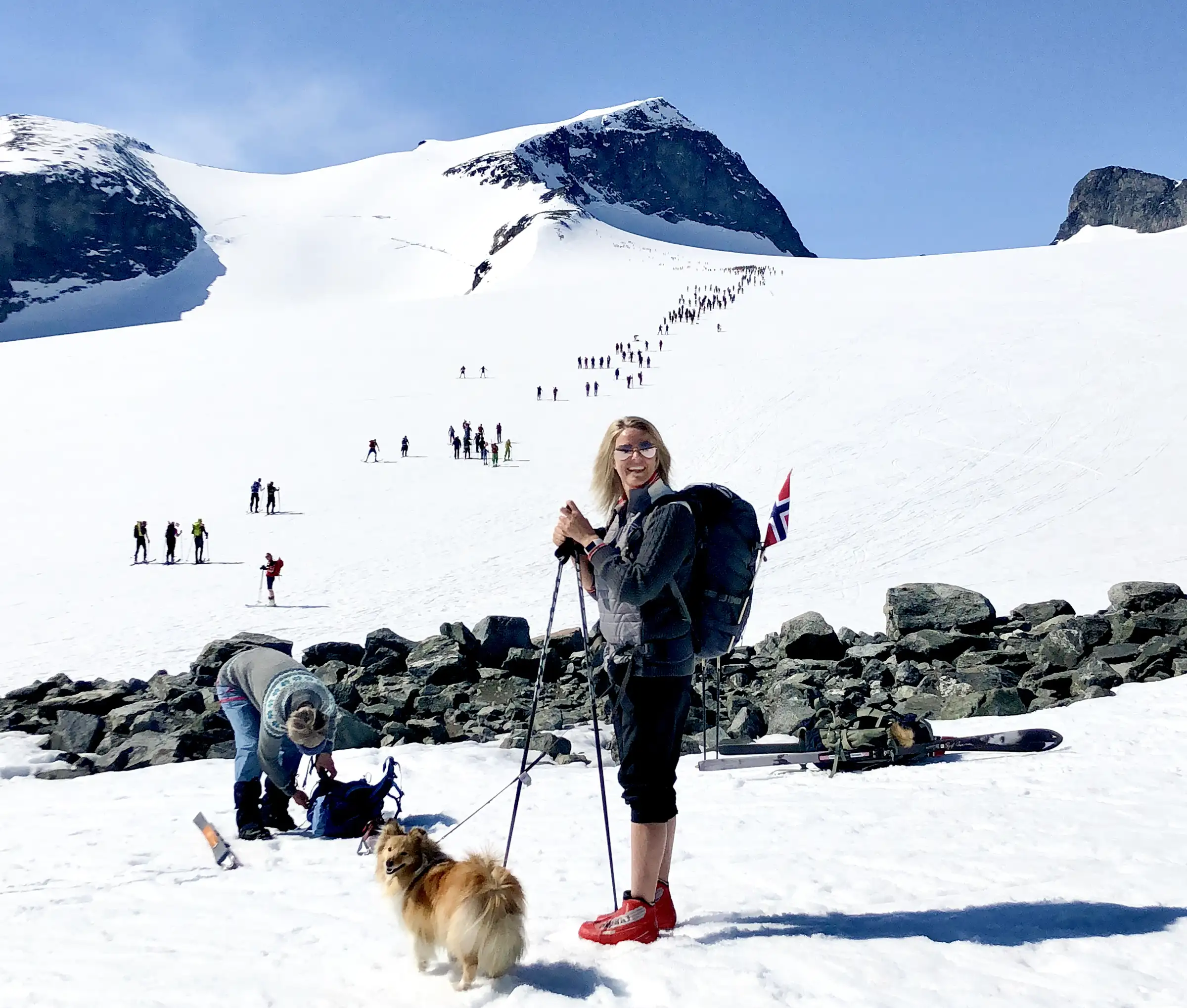 17. maitog til Galdhøpiggen, Norway