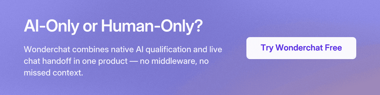 AI-Only or Human-Only?