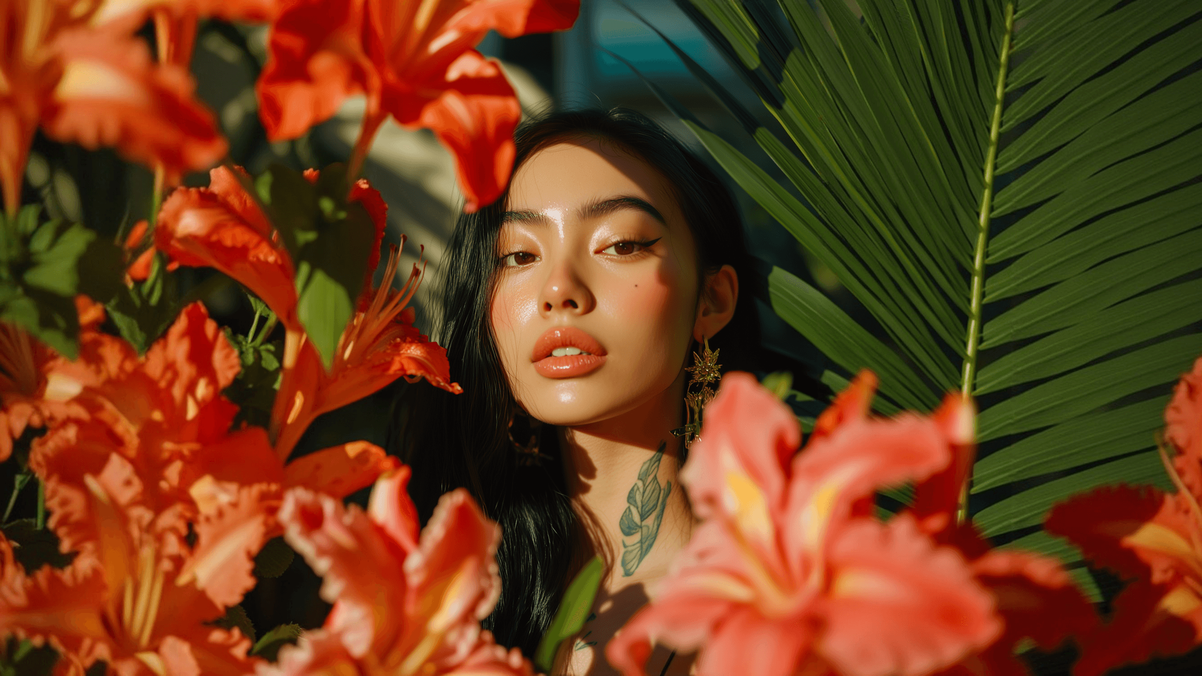 Sensoria visual showing AI glow score with skincare results.