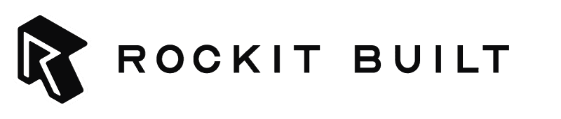 rockit built logo black