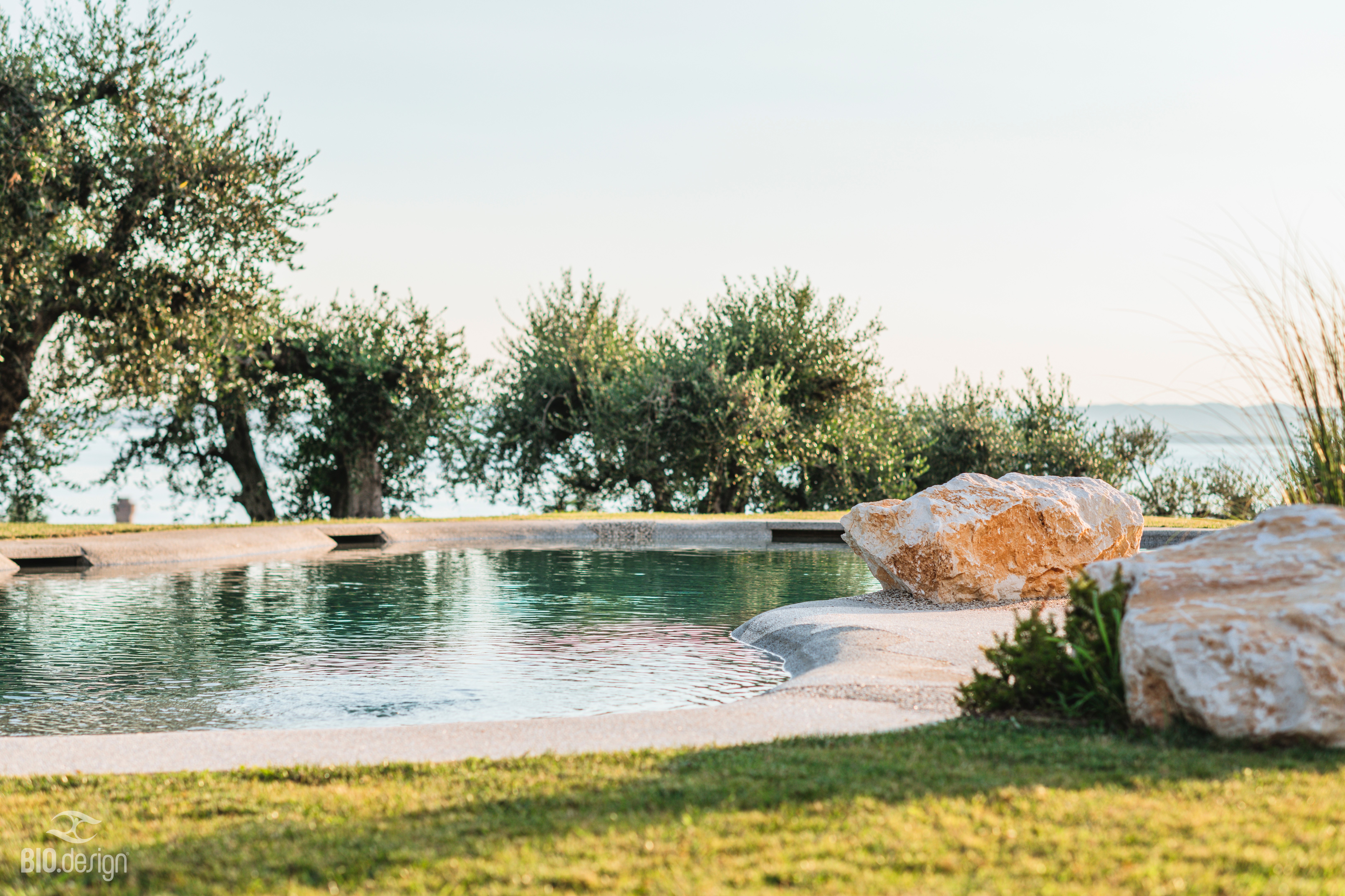 Beautiful landscaped garden with greenery and outdoor design elements.