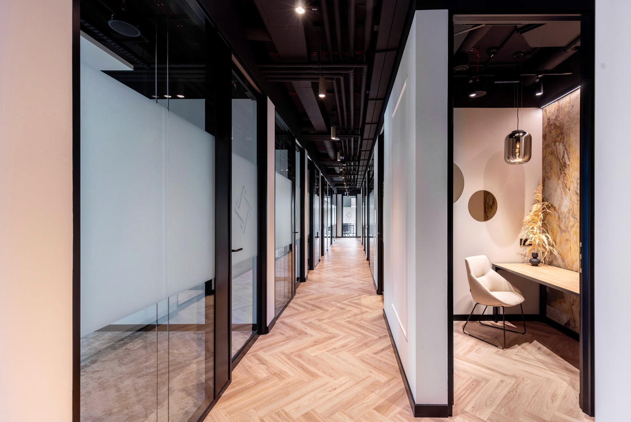 open plan or private offices - infinity