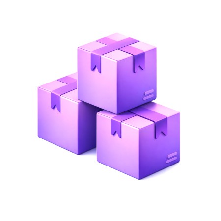 Three colorful building blocks stacked together, illustrated in a simple and playful design.