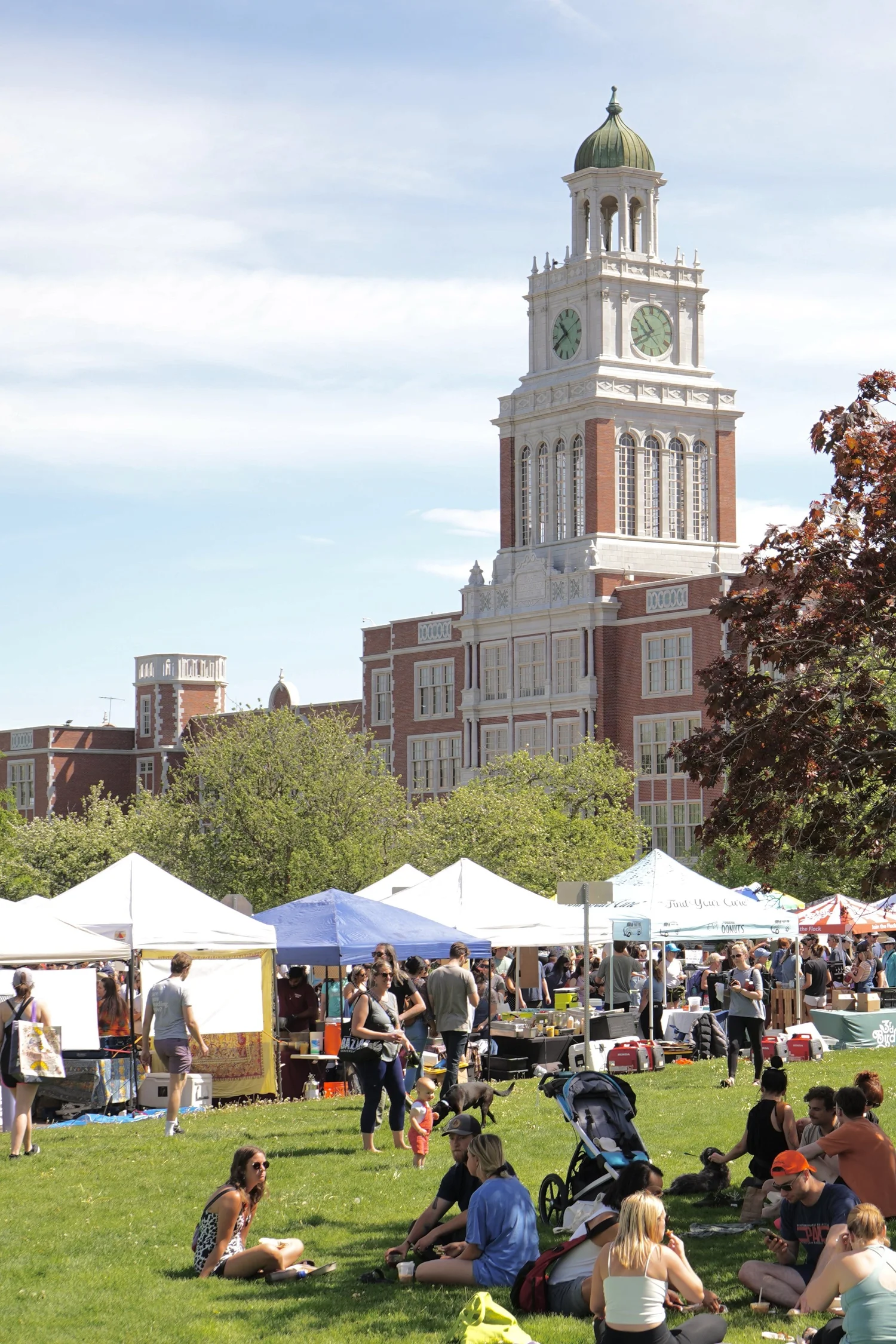 City Park Farmer's Market, Denver, CO on Saturdays.