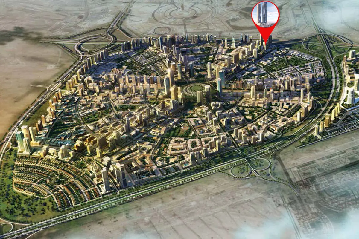 elitz 3 by danube properties location map jvc