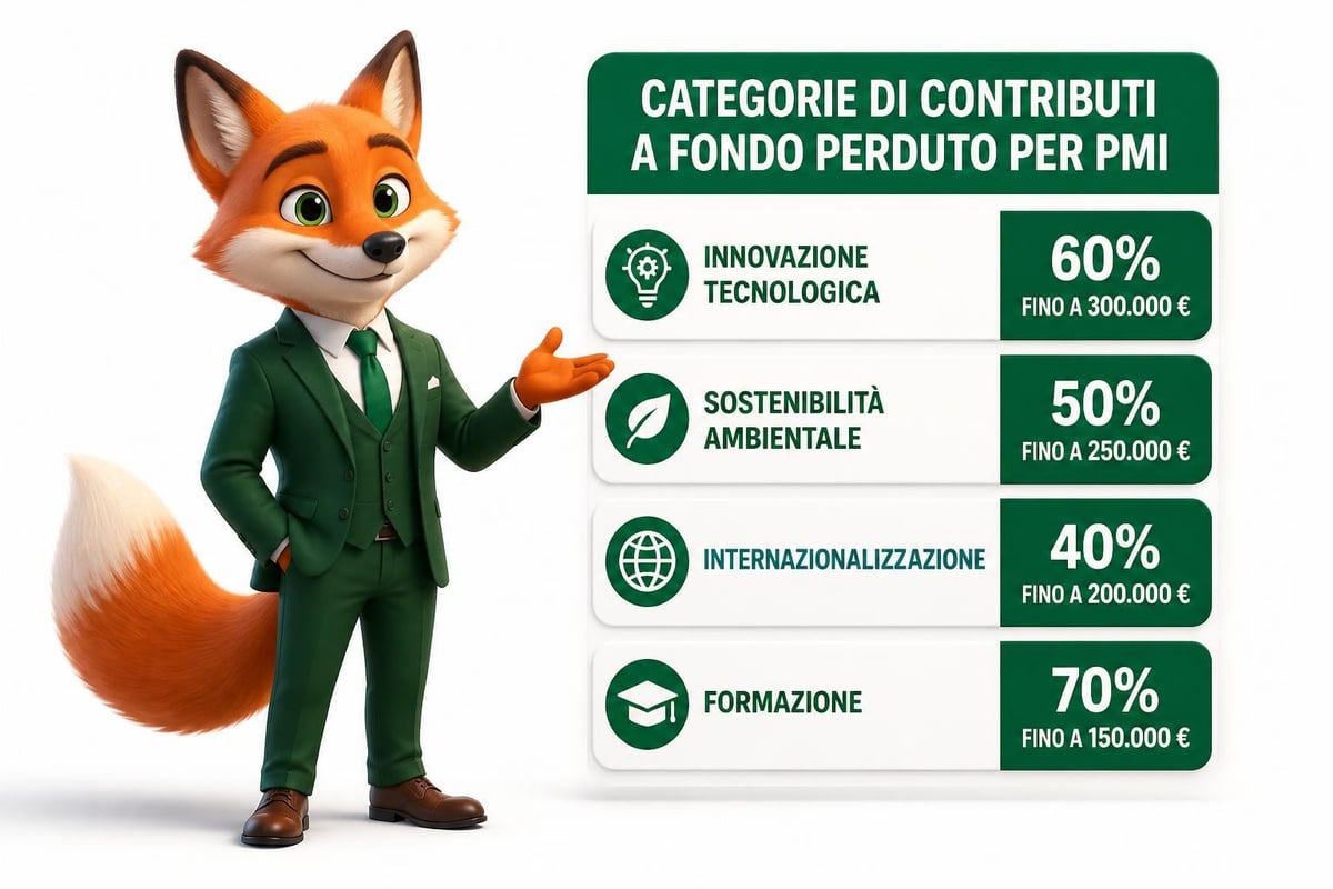 Struttura contributi a fondo perduto