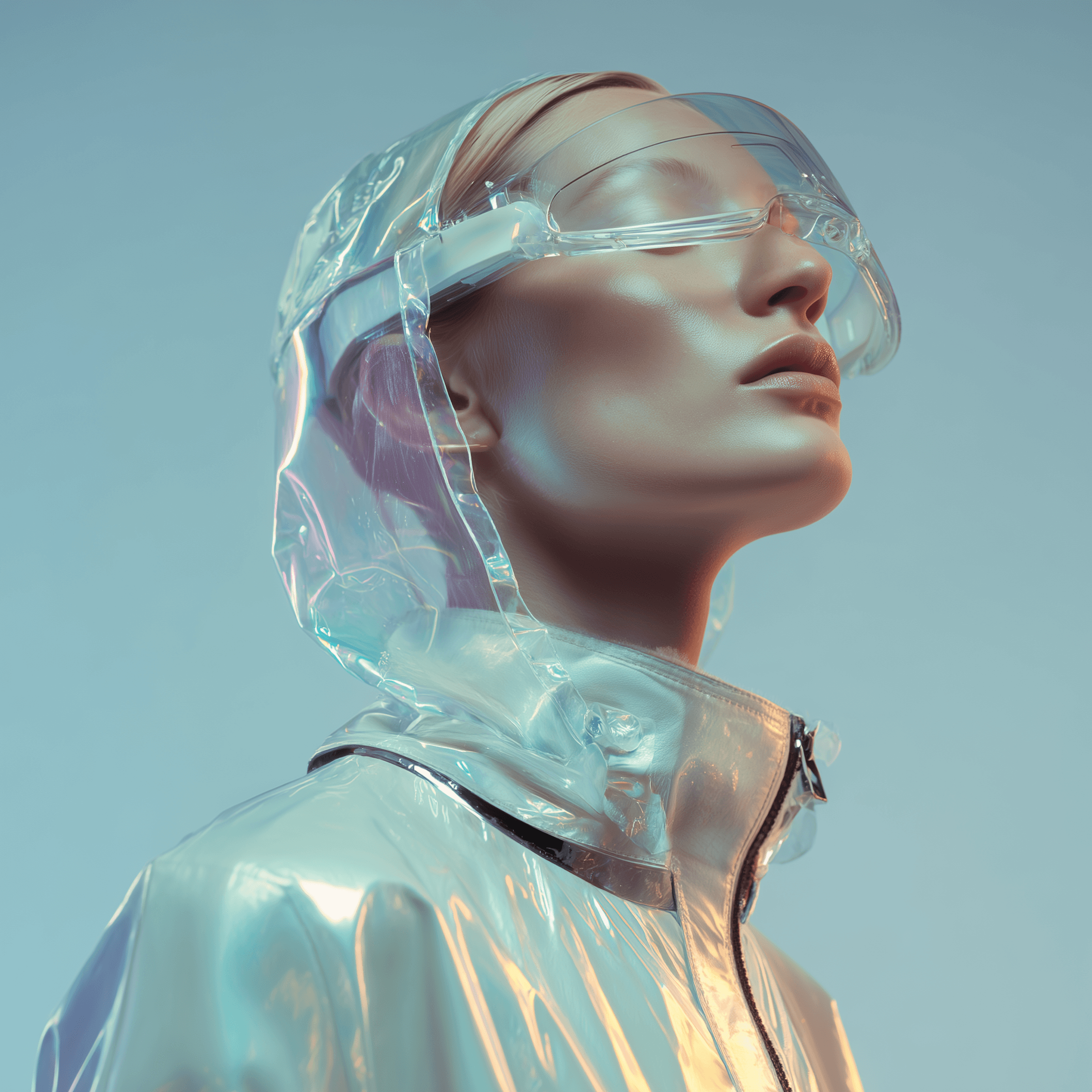 Image of a macbook with robot