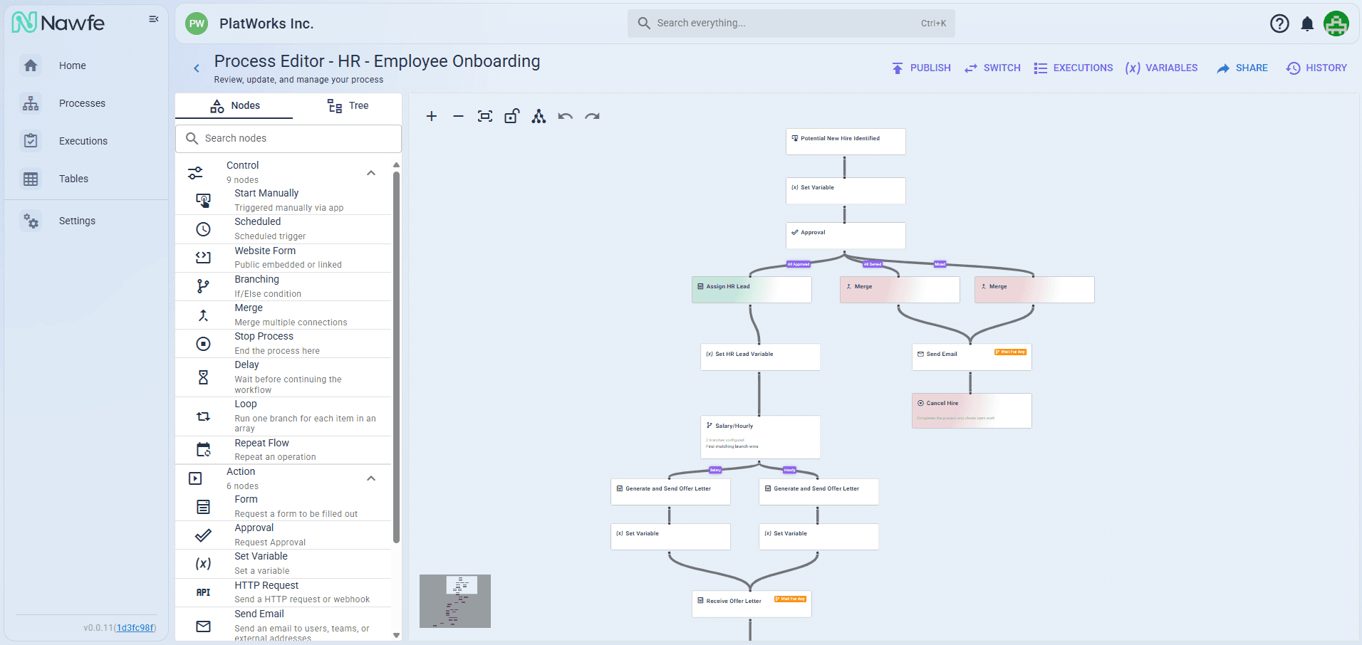 An image of Dreelio's dashboard