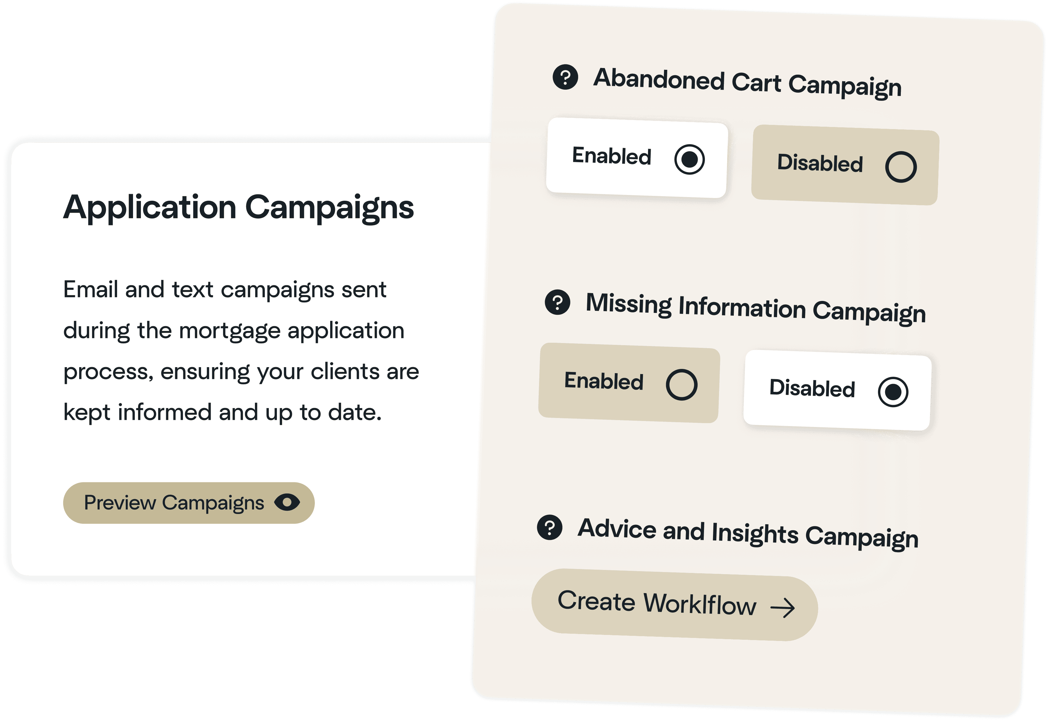 LendWell Email Campaigns CRM